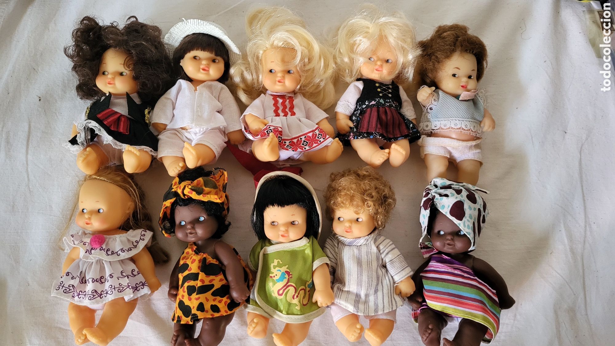 Mu&ntilde;ecas espa&ntilde;olas modernas: Lote mu&ntilde;ecas Barriguitas - Foto 1