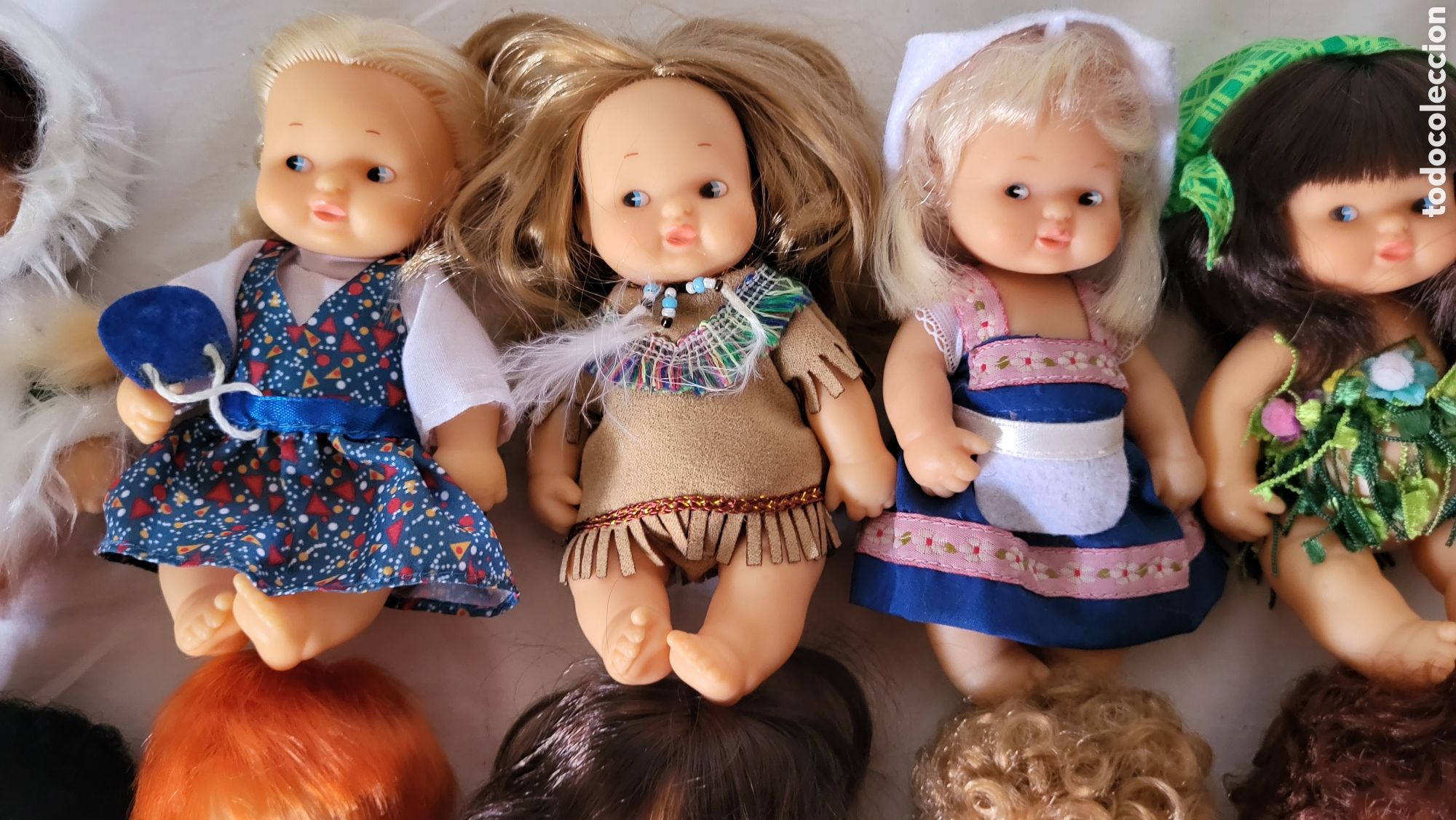 Mu&ntilde;ecas espa&ntilde;olas modernas: Lote mu&ntilde;ecas Barriguitas - Foto 3