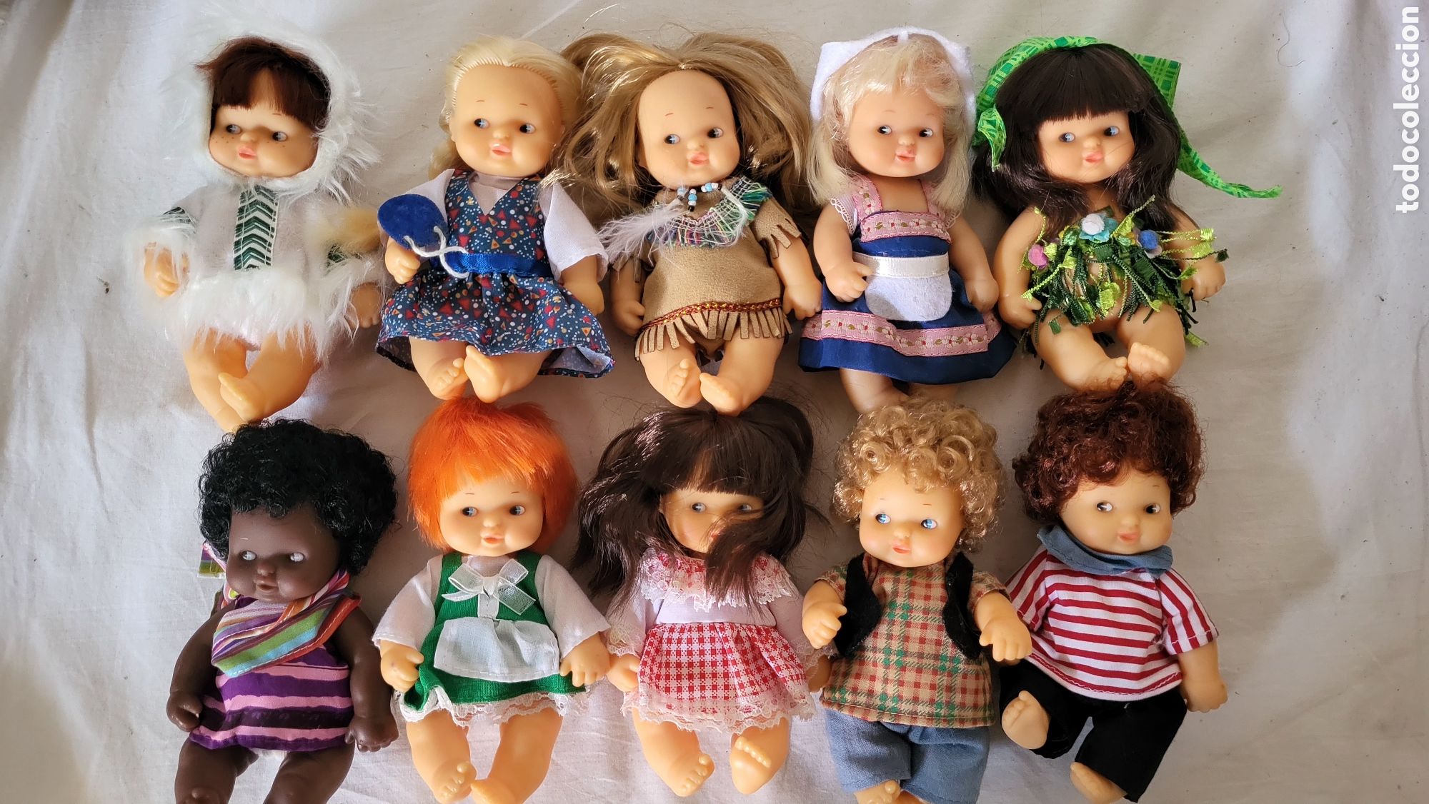 Mu&ntilde;ecas espa&ntilde;olas modernas: Lote mu&ntilde;ecas Barriguitas - Foto 1