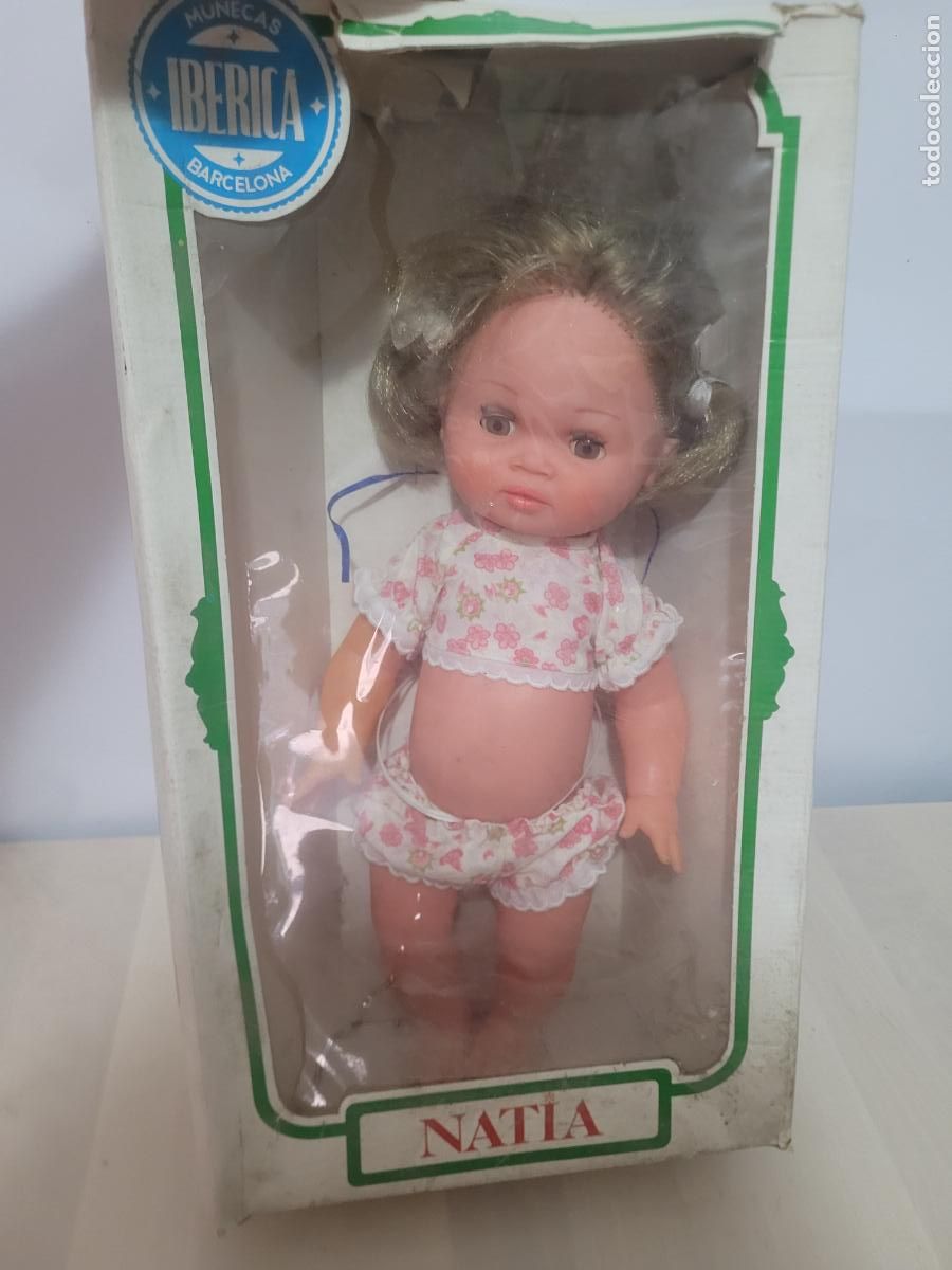 Mu&ntilde;ecas espa&ntilde;olas modernas: Mu&ntilde;eca Natia Icsa a&ntilde;os 70 - Foto 1