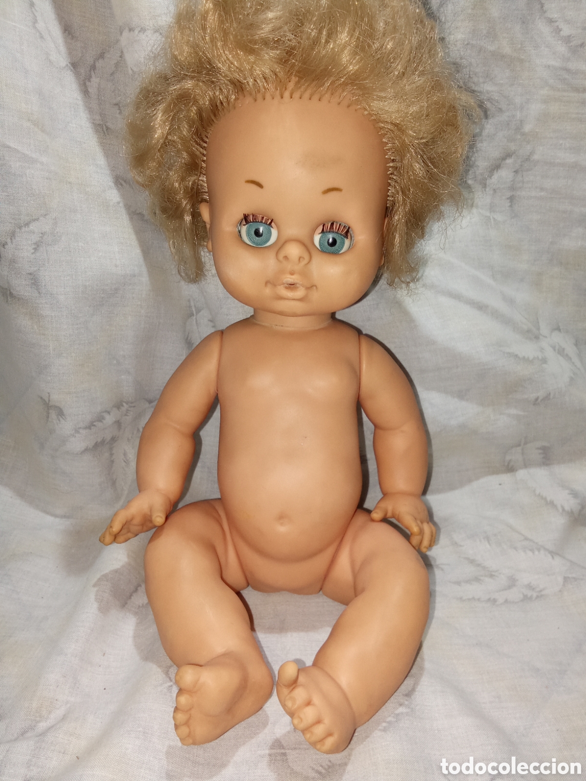 Mu&ntilde;ecas espa&ntilde;olas modernas: MU&Ntilde;ECA RUBIA DE OJOS AZULES DE MU&Ntilde;ECAS B.B - Foto 1