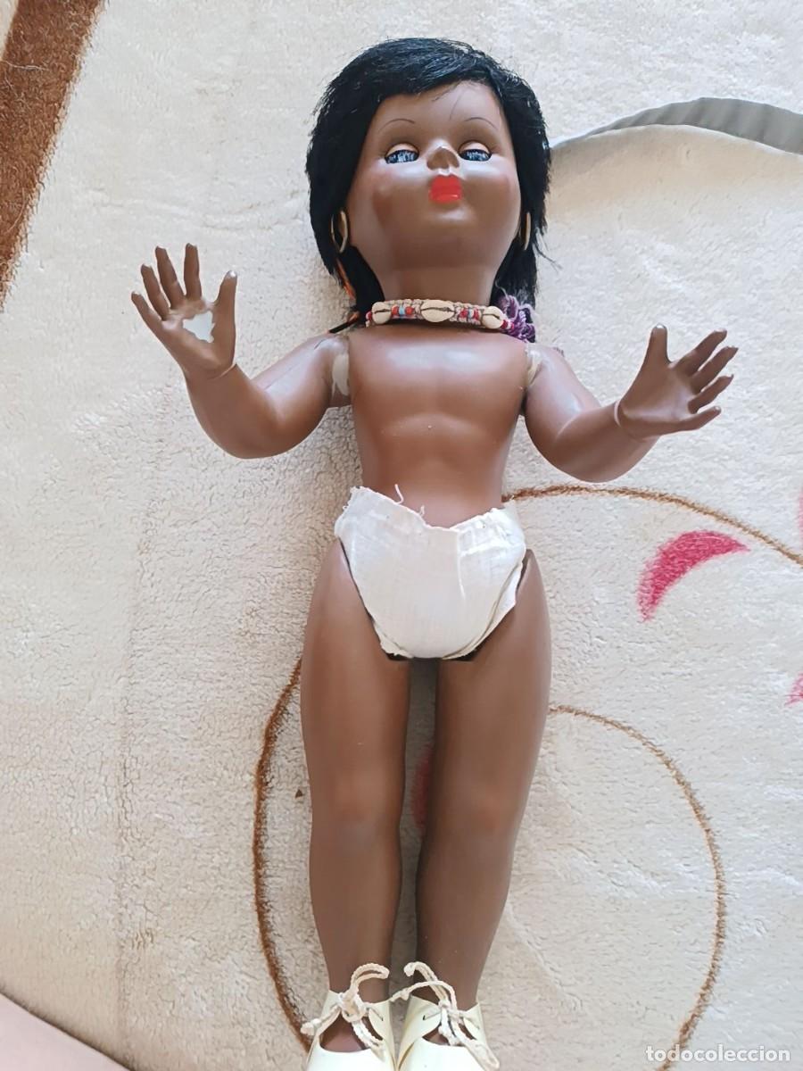 Mu&ntilde;ecas espa&ntilde;olas modernas: Mu&ntilde;eca negrita de celuloide - Foto 2