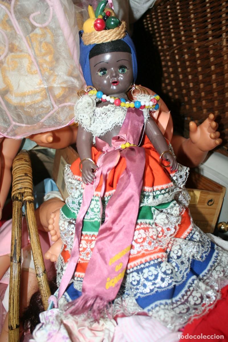 Mu&ntilde;ecas espa&ntilde;olas modernas: antigua mu&ntilde;eca cubana plastico y celuloide - Foto 1
