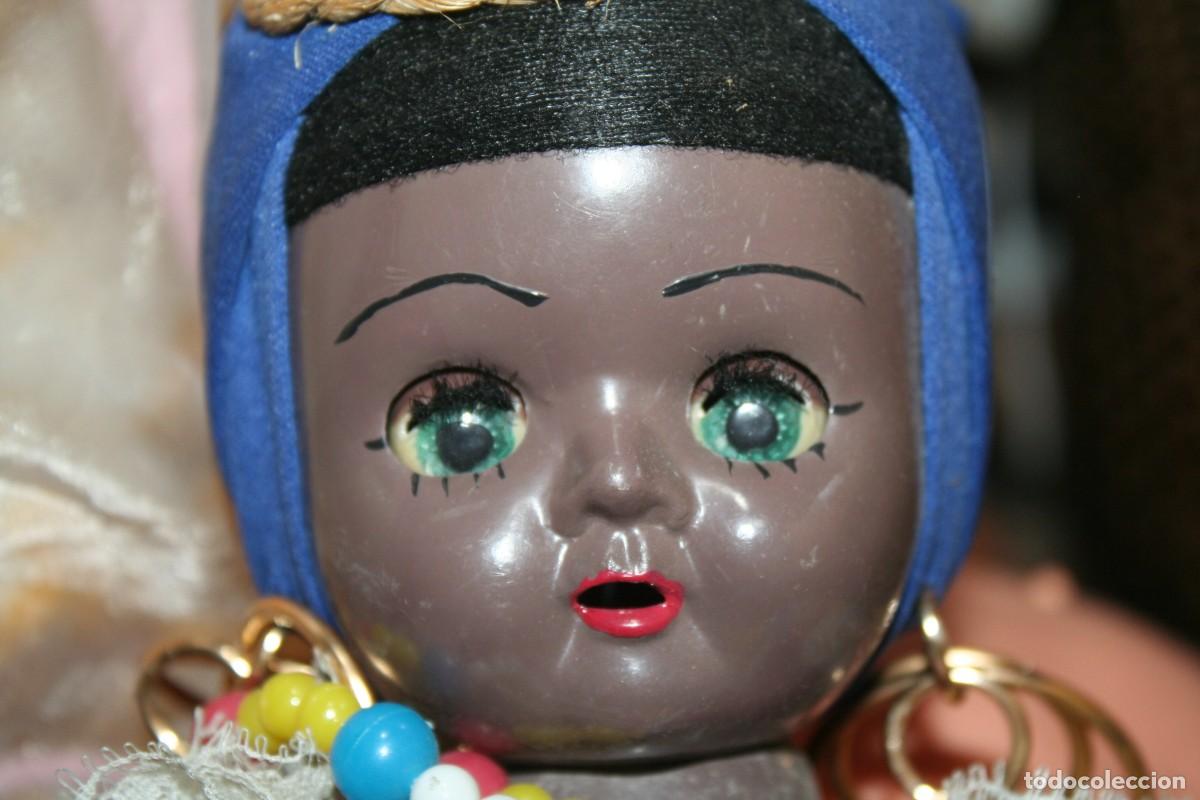 Mu&ntilde;ecas espa&ntilde;olas modernas: antigua mu&ntilde;eca cubana plastico y celuloide - Foto 2