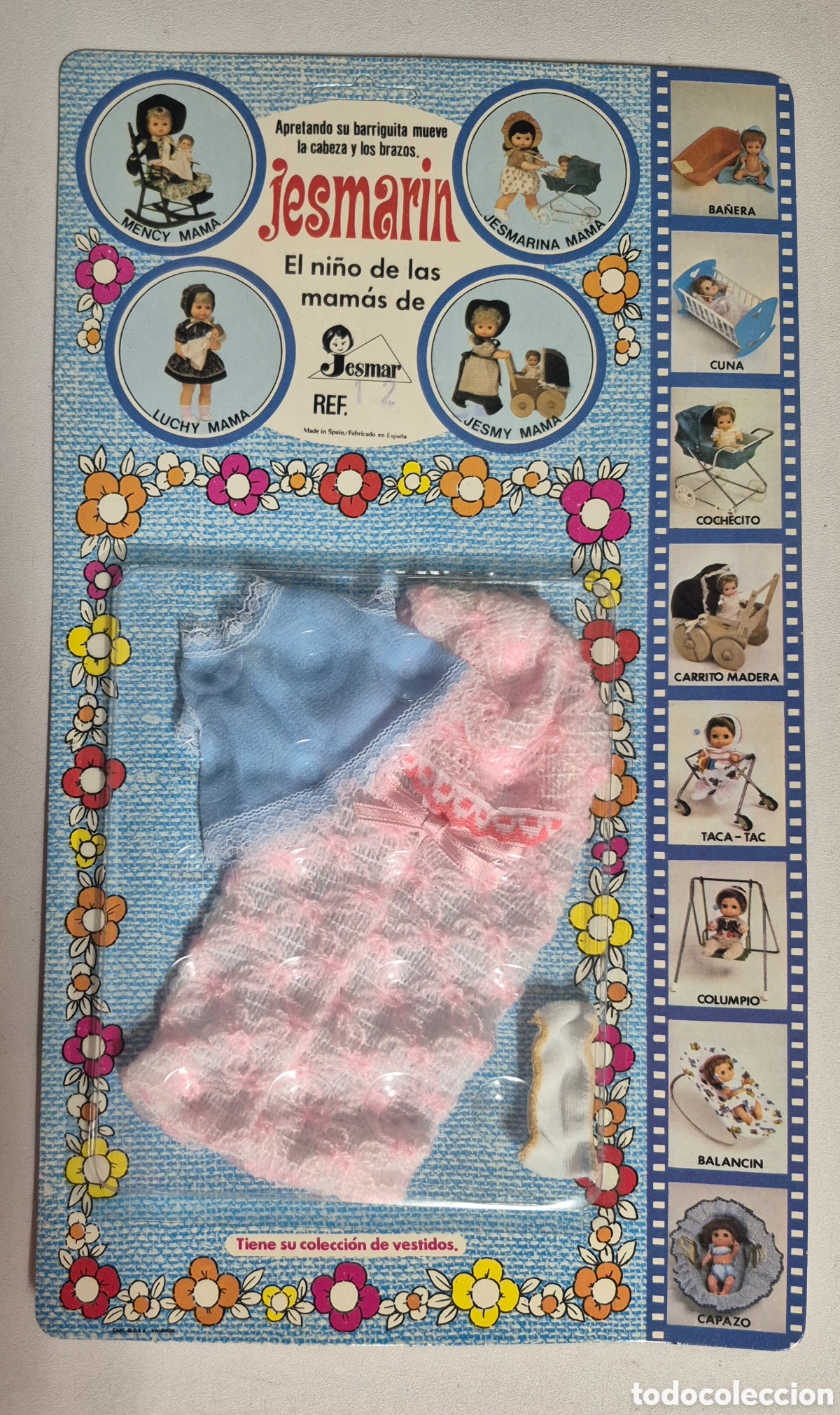 Poup&eacute;es Espagnoles Modernes: JESMARIN 12- BLISTER ROPA BEB&Eacute;, NUEVO