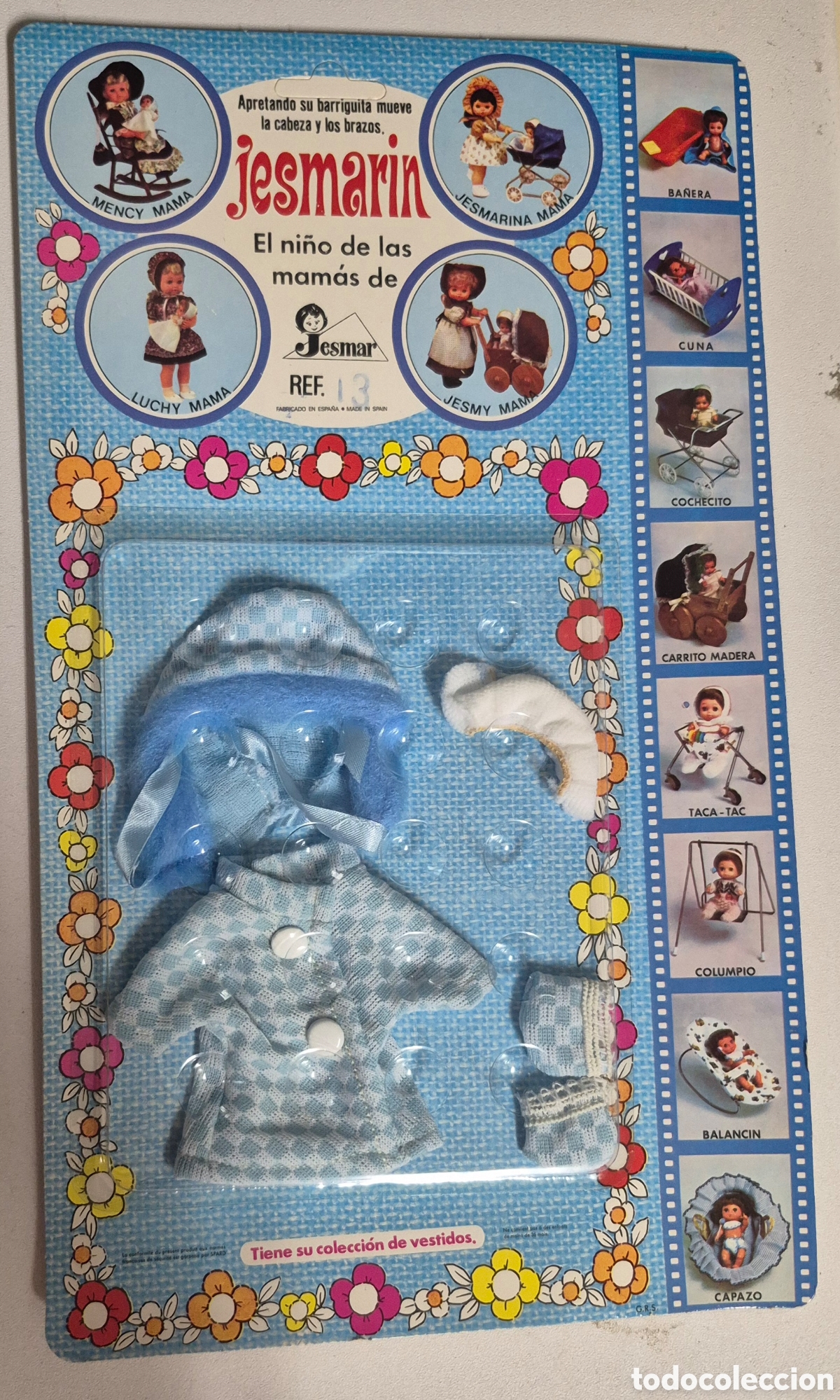 Poup&eacute;es Espagnoles Modernes: JESMARIN 13- BLISTER ROPA INVIERNO, NUEVO