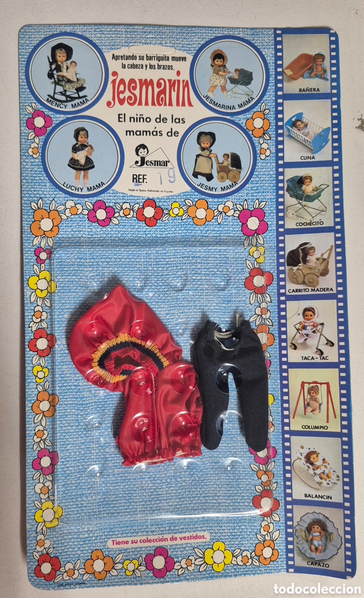 Poup&eacute;es Espagnoles Modernes: JESMARIN 19- BLISTER ROPA CHUBASQUERO, NUEVO