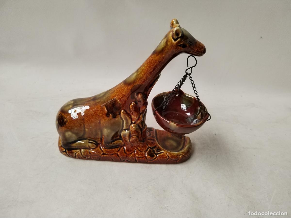 Mu&ntilde;ecas Espa&ntilde;olas Modernas: jirafa vintage ceramica difusor aromas