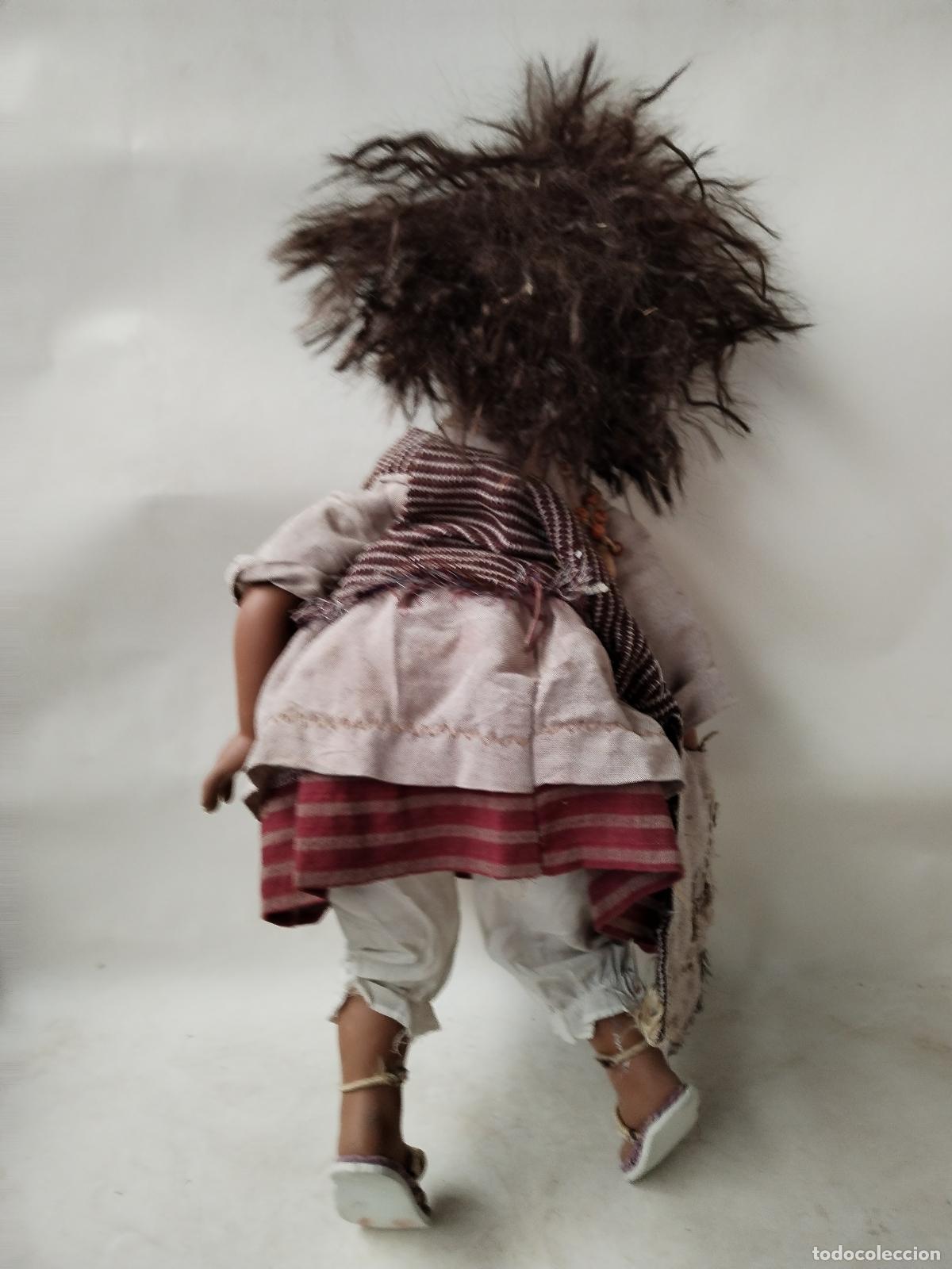 Mu&ntilde;ecas espa&ntilde;olas modernas: mu&ntilde;eca negrita con marca en la nuca - Foto 11