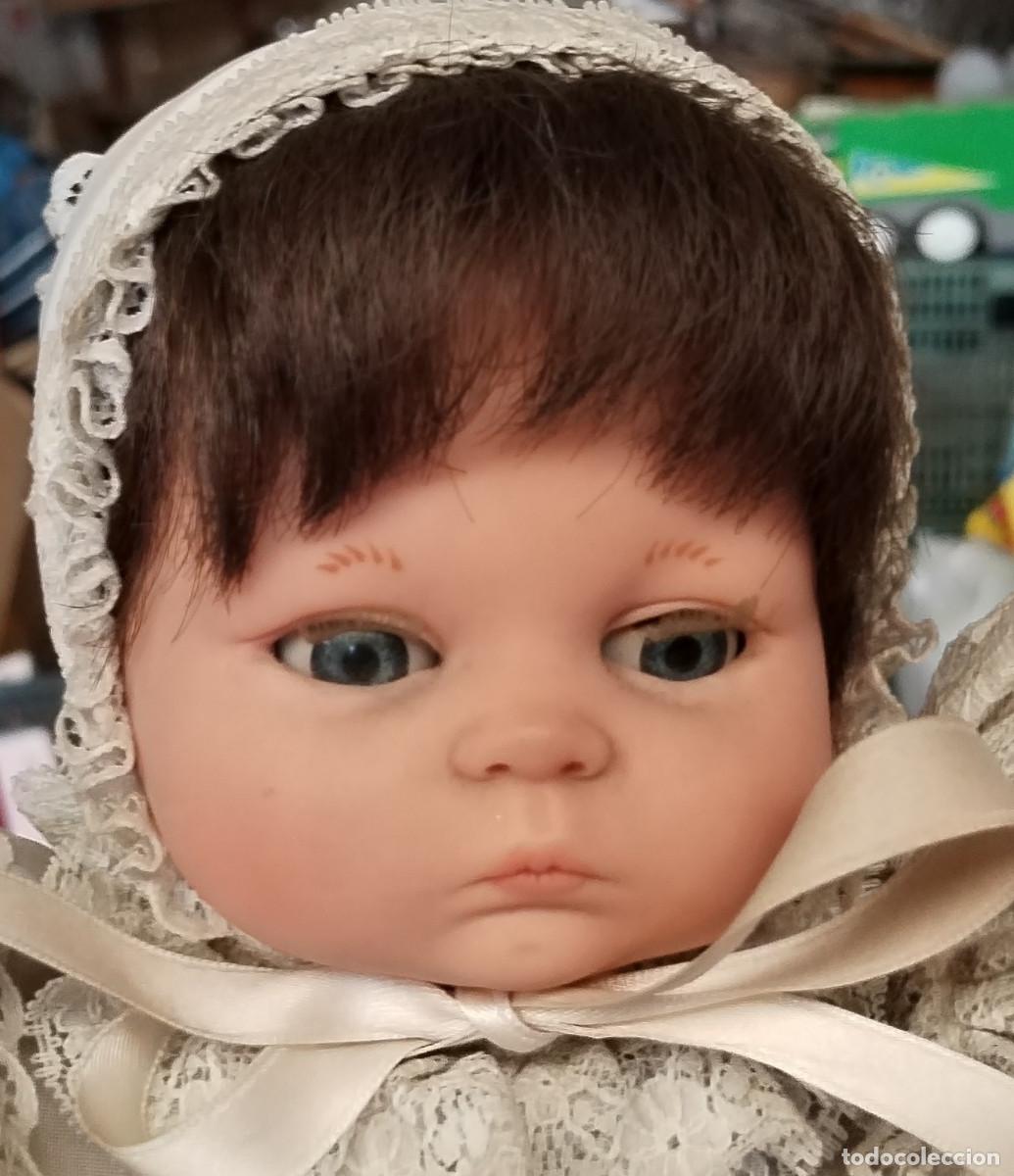 Mu&ntilde;ecas espa&ntilde;olas modernas: mu&ntilde;eca realista vintage beb&eacute; - Foto 6