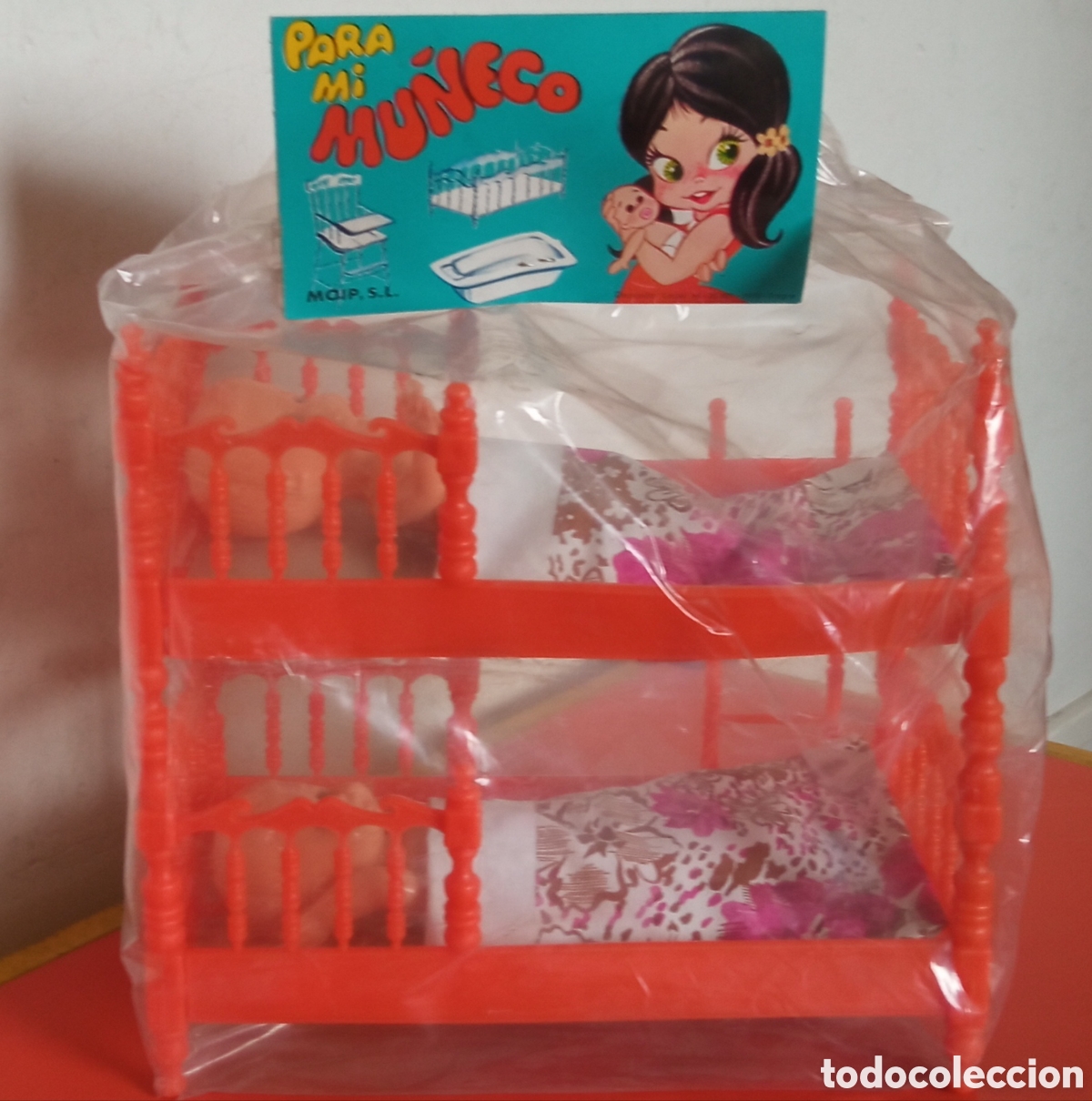 Mu&ntilde;ecas espa&ntilde;olas modernas: CAMAS LITERA CON MU&Ntilde;ECOS.MOIP 70S.SIN ABRIR. - Foto 2