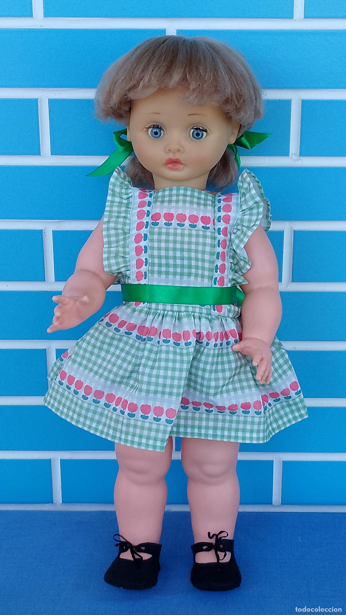 Mu&ntilde;ecas Espa&ntilde;olas Modernas: Antigua mu&ntilde;eca Susani de Majber de 52 cm