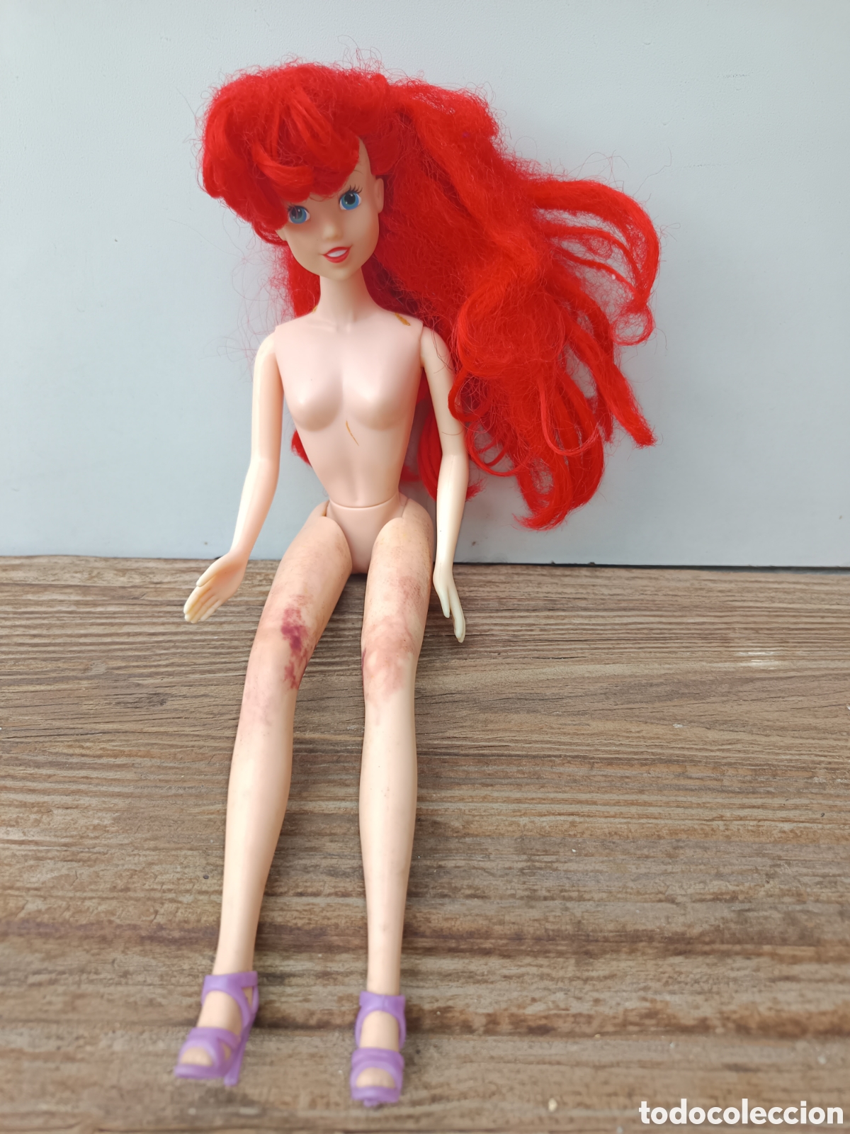 Mu&ntilde;ecas espa&ntilde;olas modernas: Mu&ntilde;eca Ariel Simba pelo rojo - Foto 3
