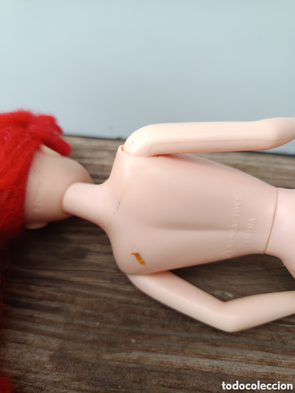 Mu&ntilde;ecas espa&ntilde;olas modernas: Mu&ntilde;eca Ariel Simba pelo rojo - Foto 4