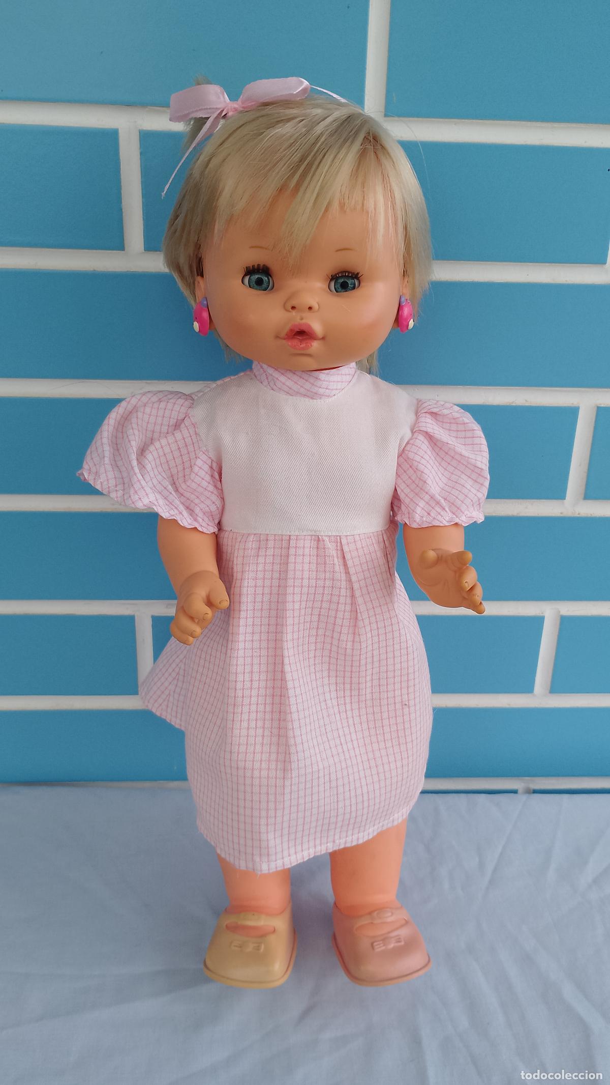 Mu&ntilde;ecas espa&ntilde;olas modernas: Antigua mu&ntilde;eca Cuchi de b.b. de 40 cm - Foto 1