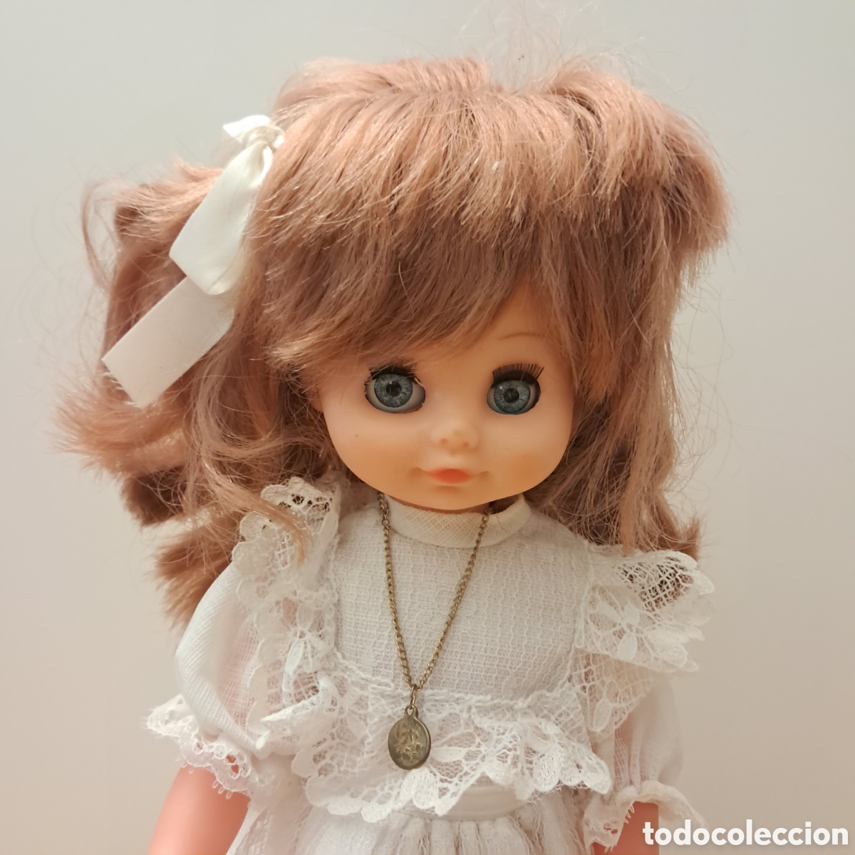 Mu&ntilde;ecas espa&ntilde;olas modernas: Mu&ntilde;eca de comuni&oacute;n a&ntilde;os 80 - Foto 2