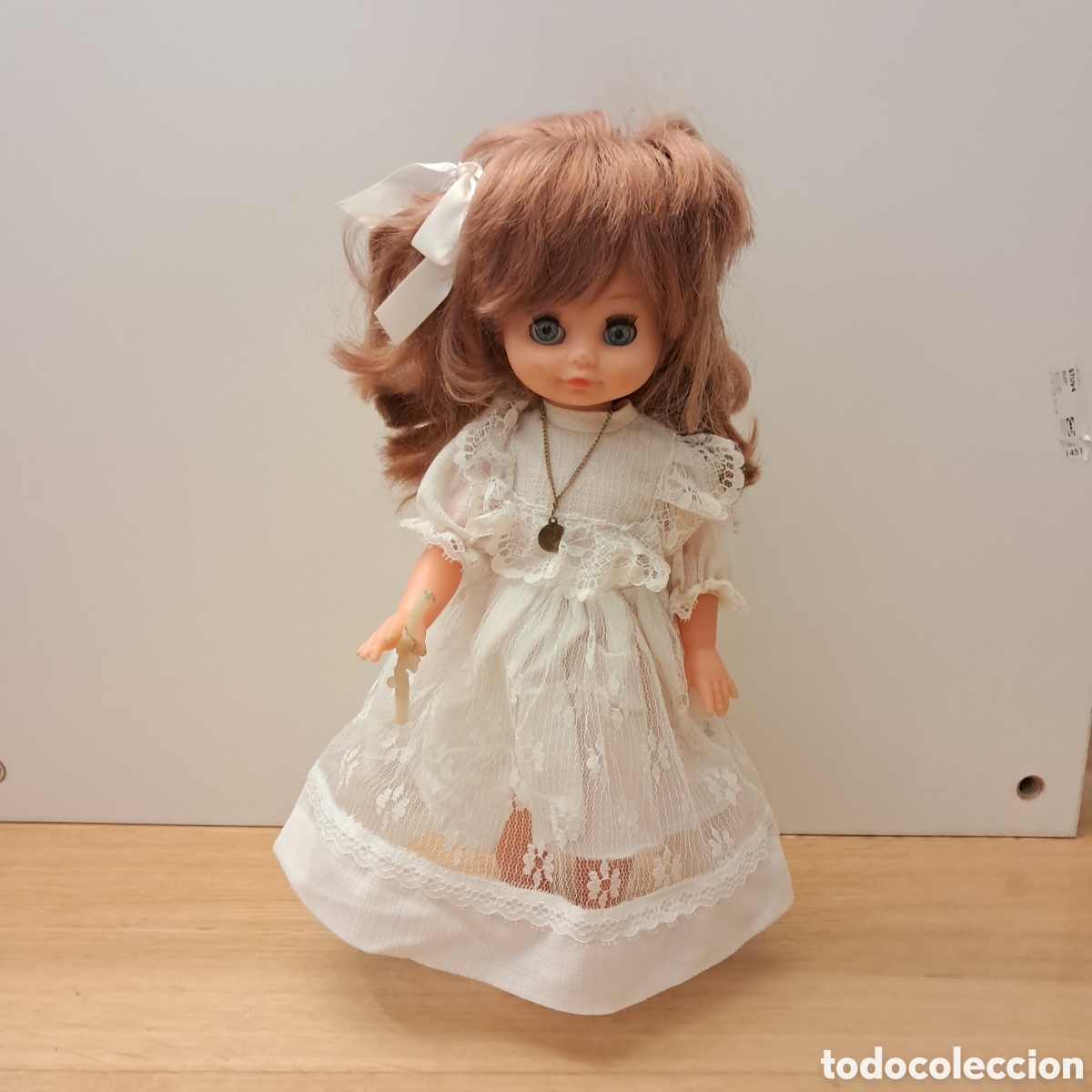 Mu&ntilde;ecas espa&ntilde;olas modernas: Mu&ntilde;eca de comuni&oacute;n a&ntilde;os 80 - Foto 1