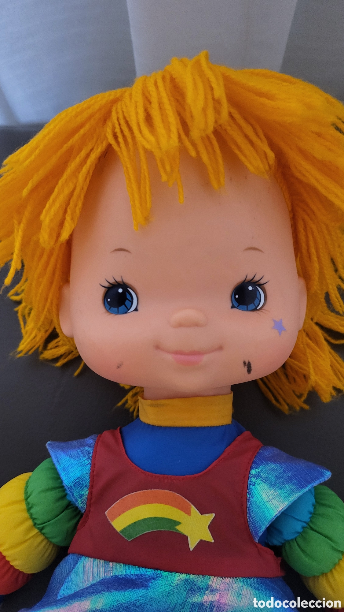 Mu&ntilde;ecas espa&ntilde;olas modernas: MU&Ntilde;ECA RAINBOW BRITE A&Ntilde;OS 80 - Foto 1