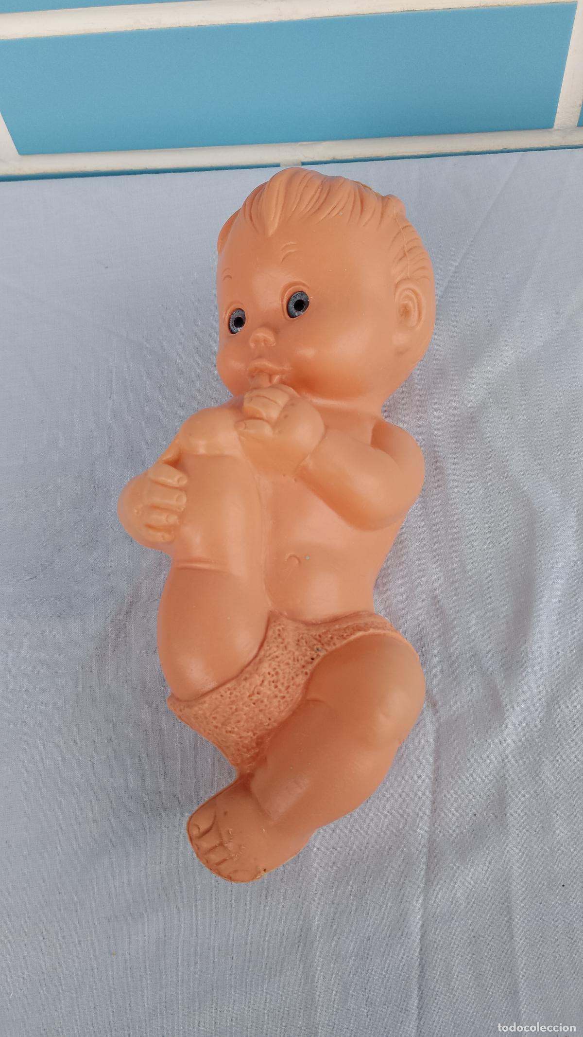Mu&ntilde;ecas espa&ntilde;olas modernas: Antiguo mu&ntilde;eco beb&eacute; de pl&aacute;stico inflado - Foto 2