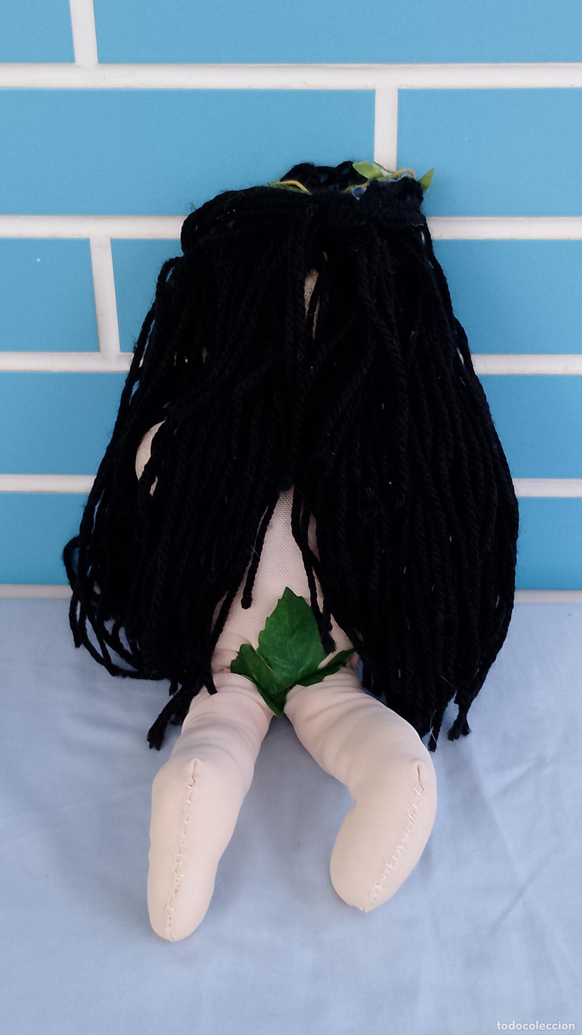 Mu&ntilde;ecas espa&ntilde;olas modernas: Antigua mu&ntilde;eca artesanal estilo Repollo - Foto 3