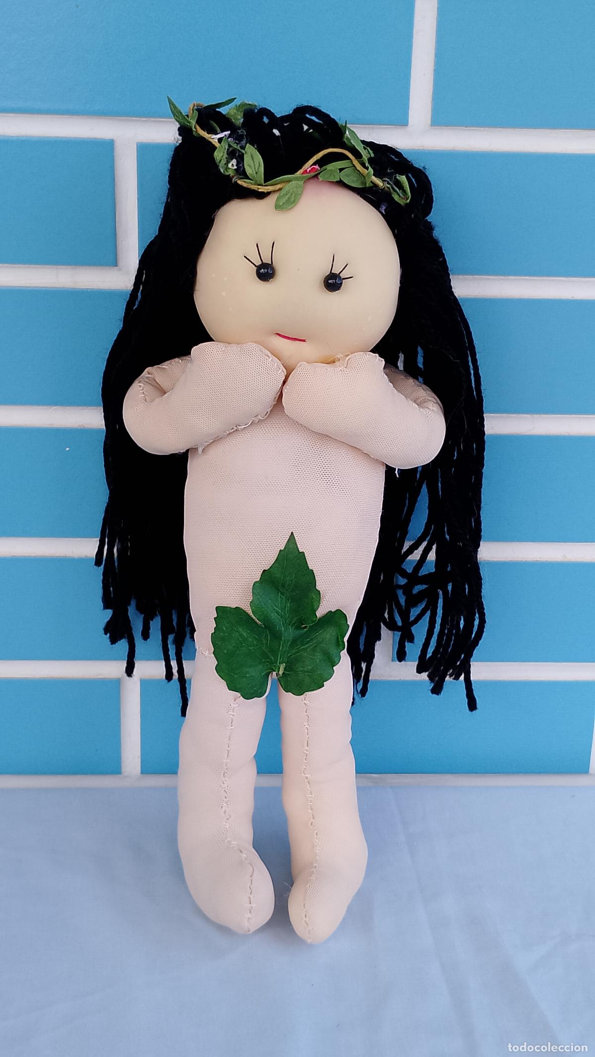 Mu&ntilde;ecas espa&ntilde;olas modernas: Antigua mu&ntilde;eca artesanal estilo Repollo - Foto 1