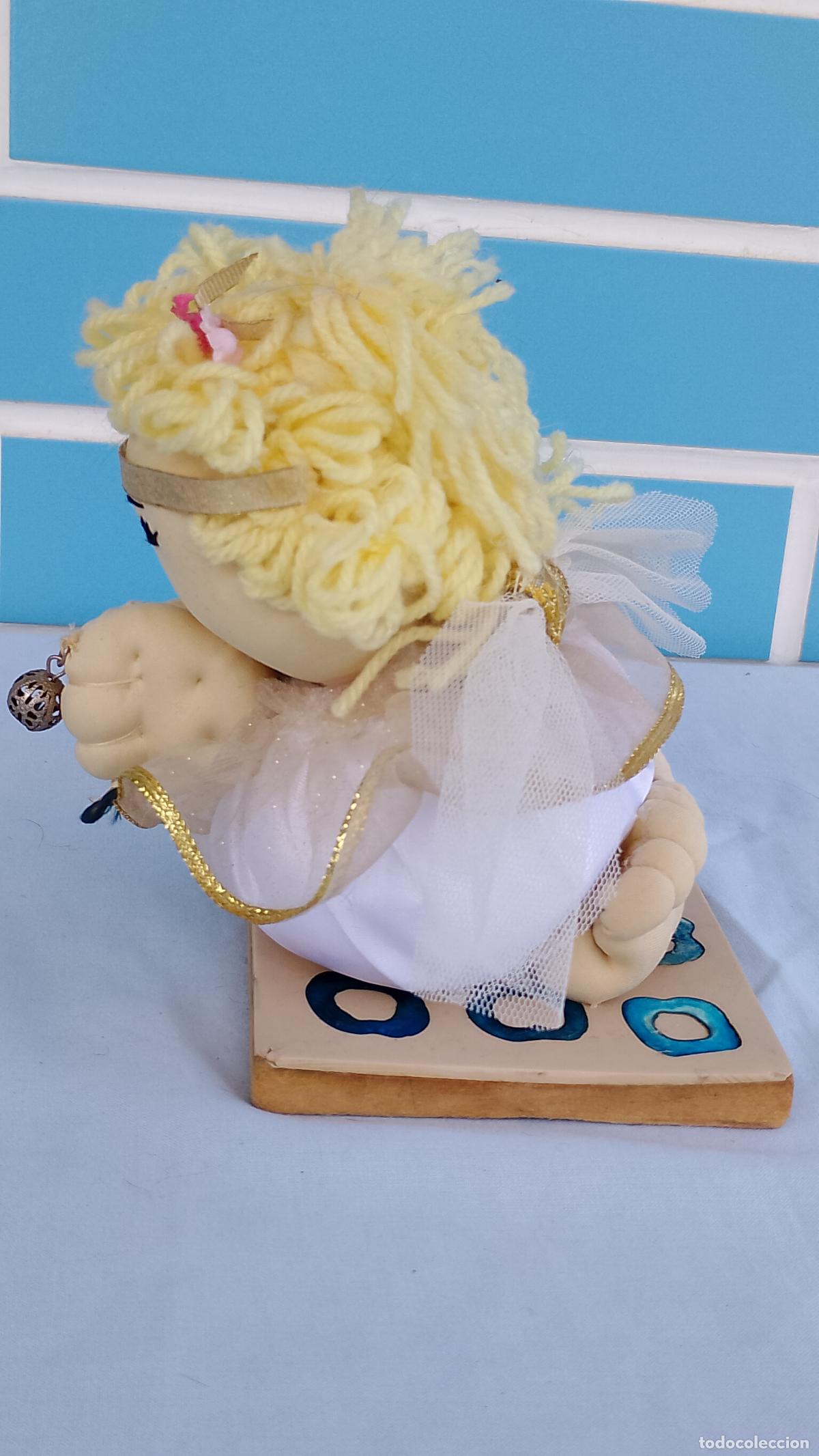 Mu&ntilde;ecas espa&ntilde;olas modernas: Antigua mu&ntilde;eca beb&eacute; artesanal estilo Repollo - Foto 2