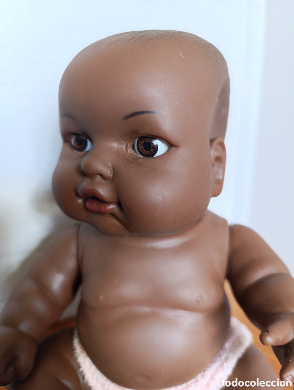 Mu&ntilde;ecas espa&ntilde;olas modernas: MU&Ntilde;ECO BEBE NEGRO / DE T. BERNA - Foto 2