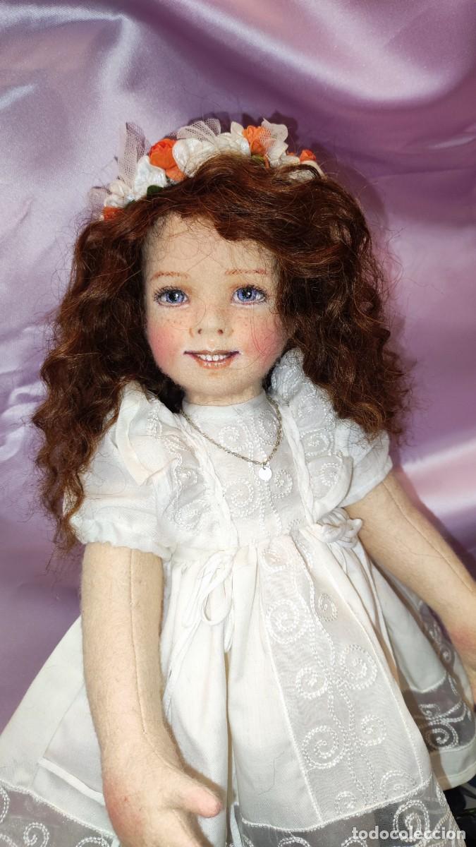 Mu&ntilde;ecas espa&ntilde;olas modernas: mu&ntilde;eca de fieltro 44cm - Foto 1