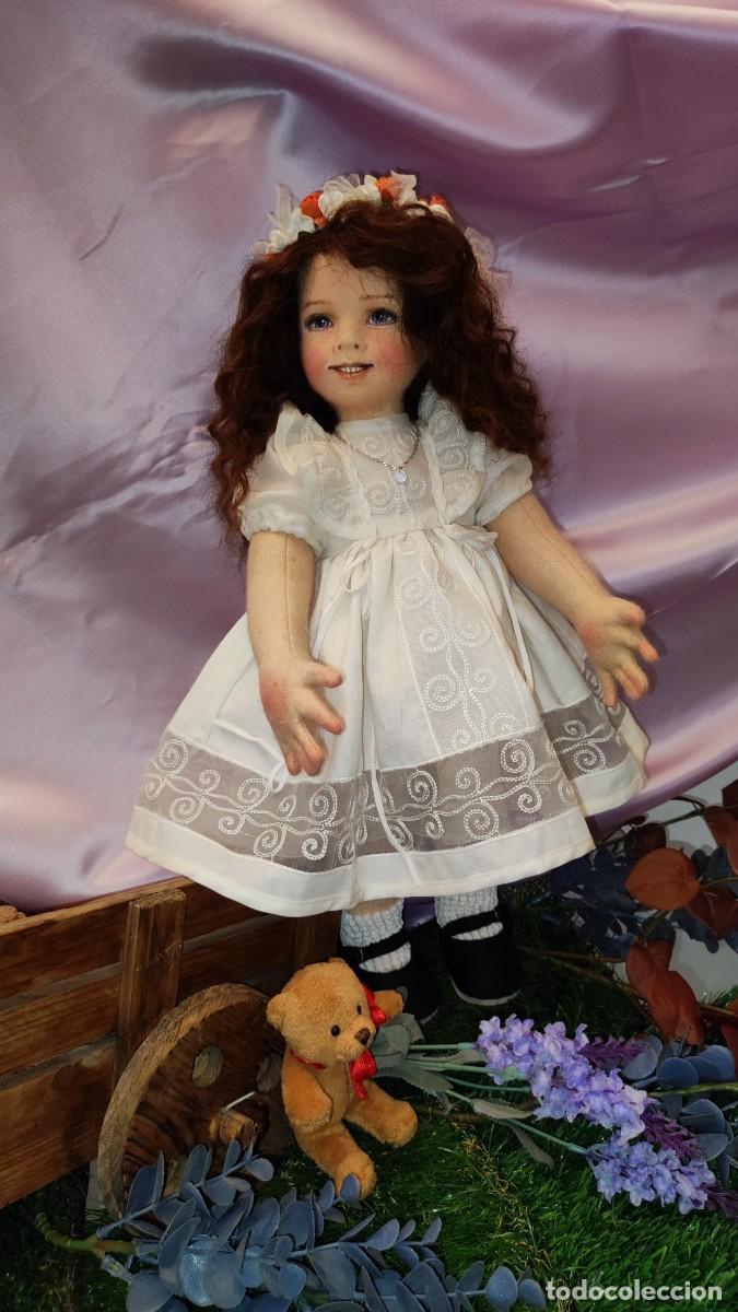 Mu&ntilde;ecas espa&ntilde;olas modernas: mu&ntilde;eca de fieltro 44cm - Foto 2
