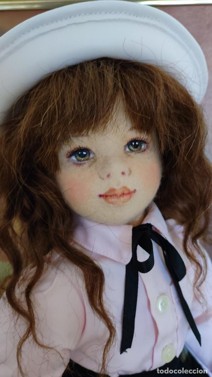 Mu&ntilde;ecas espa&ntilde;olas modernas: mu&ntilde;eca de fieltro 44cm - Foto 1