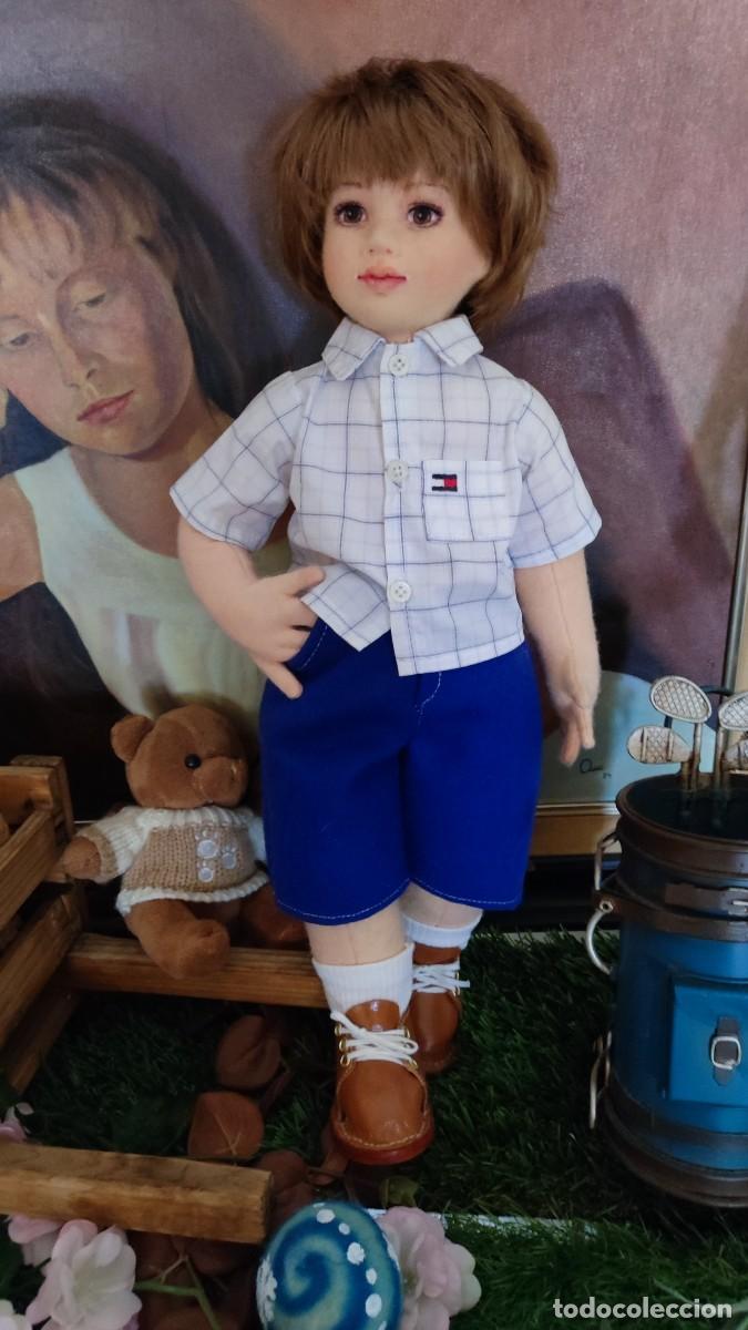 Mu&ntilde;ecas espa&ntilde;olas modernas: mu&ntilde;eco de fieltro 44cm - Foto 4