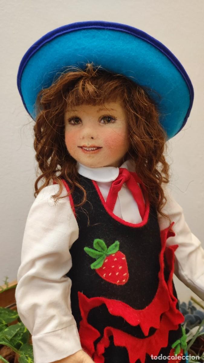 Mu&ntilde;ecas espa&ntilde;olas modernas: mu&ntilde;eca de fieltro 44cm - Foto 1