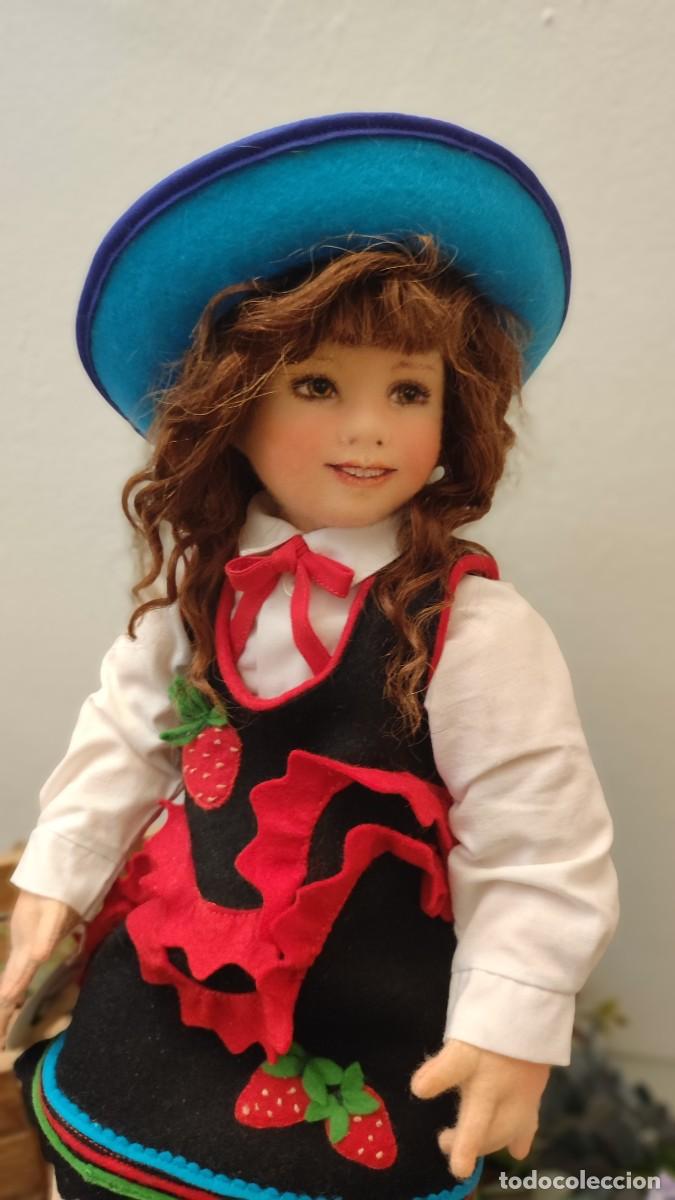 Mu&ntilde;ecas espa&ntilde;olas modernas: mu&ntilde;eca de fieltro 44cm - Foto 8