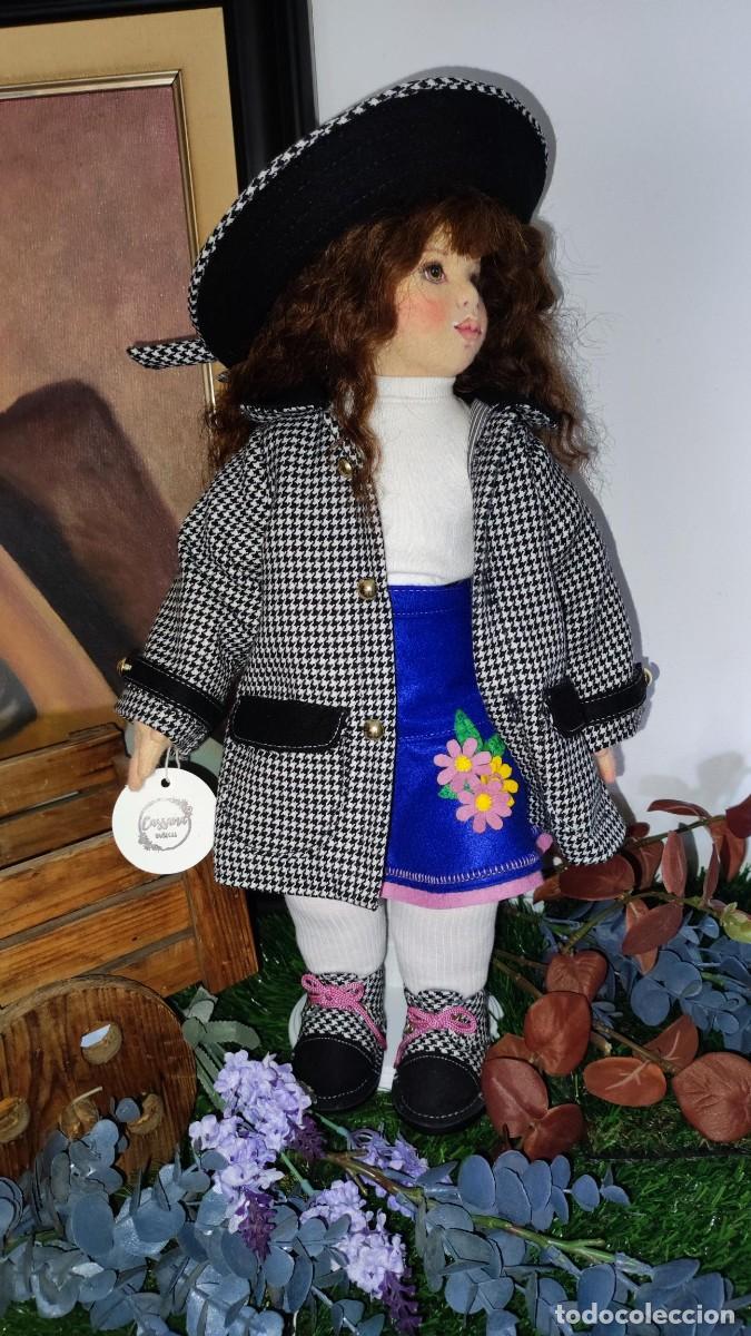 Mu&ntilde;ecas espa&ntilde;olas modernas: mu&ntilde;eca de fieltro 44cm - Foto 2