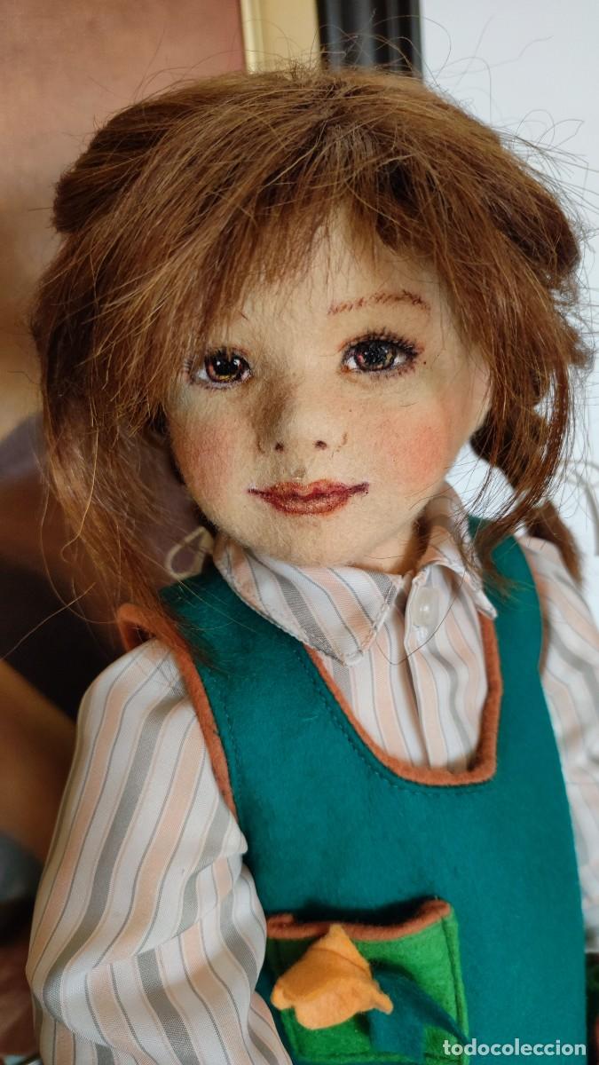 Mu&ntilde;ecas espa&ntilde;olas modernas: mu&ntilde;eca de fieltro 44cm - Foto 1