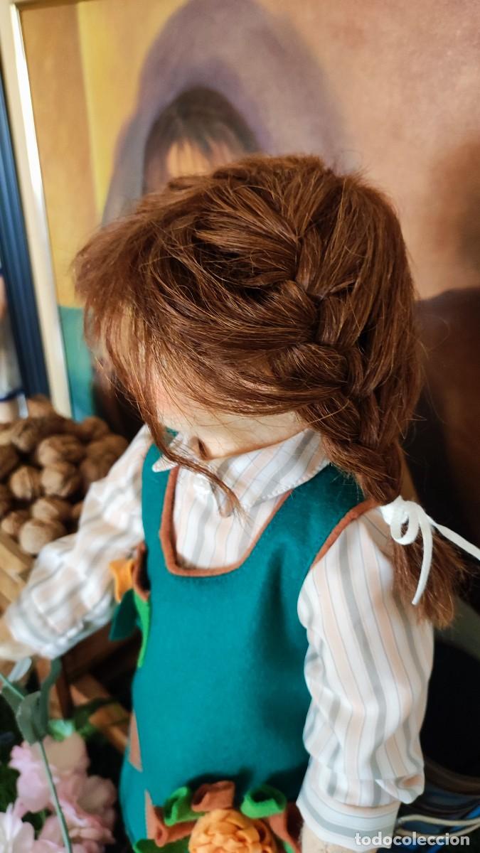 Mu&ntilde;ecas espa&ntilde;olas modernas: mu&ntilde;eca de fieltro 44cm - Foto 2
