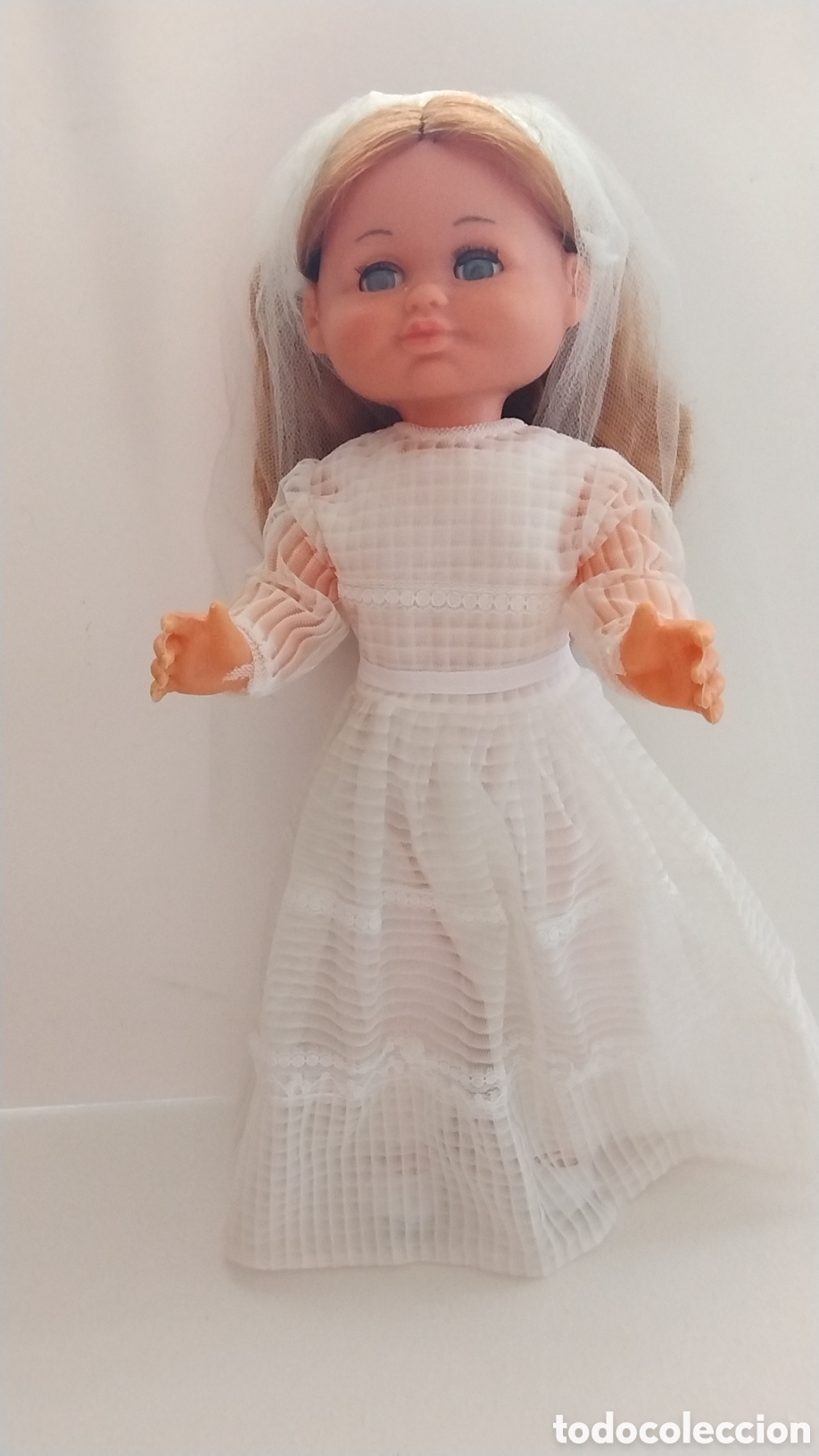 Mu&ntilde;ecas espa&ntilde;olas modernas: Mu&ntilde;eca jesmar primera comuni&oacute;n - Foto 3