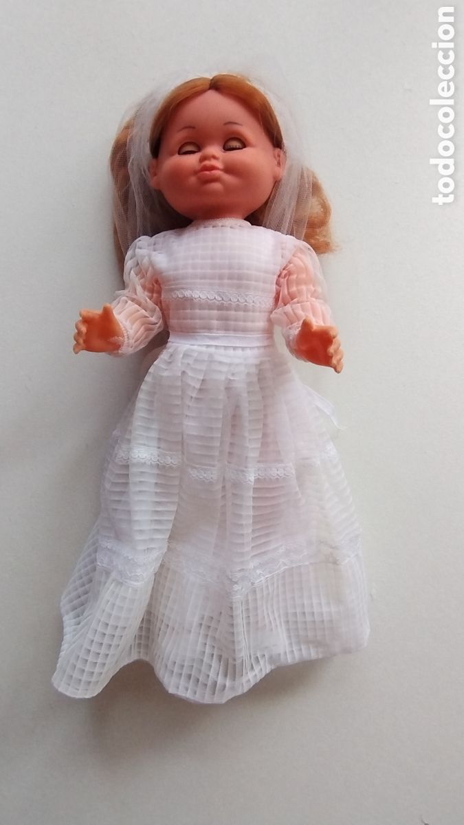 Mu&ntilde;ecas espa&ntilde;olas modernas: Mu&ntilde;eca jesmar primera comuni&oacute;n - Foto 1