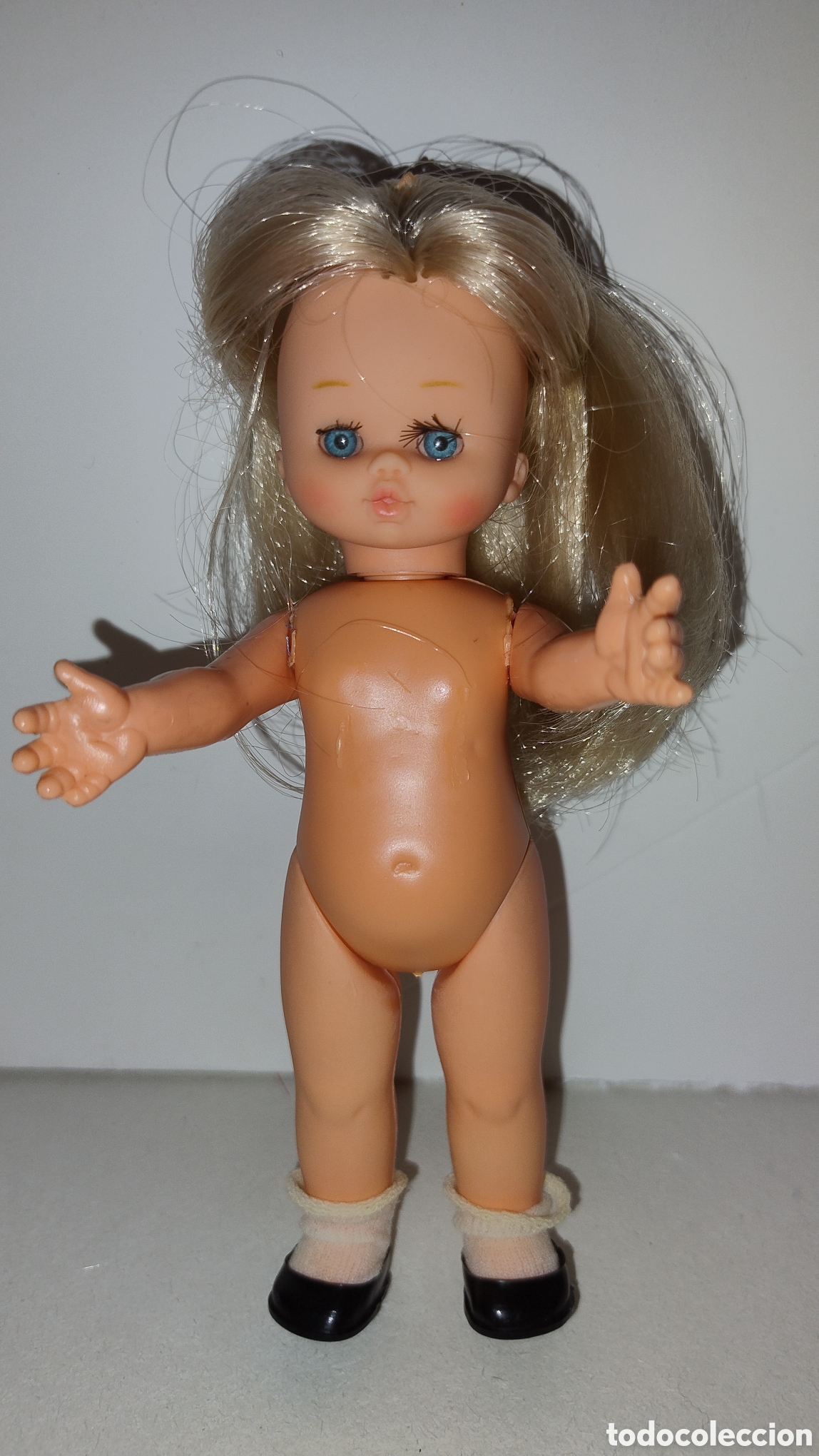 Mu&ntilde;ecas espa&ntilde;olas modernas: Mu&ntilde;eca B. B. Tipo barriguitas antiguas - Foto 3
