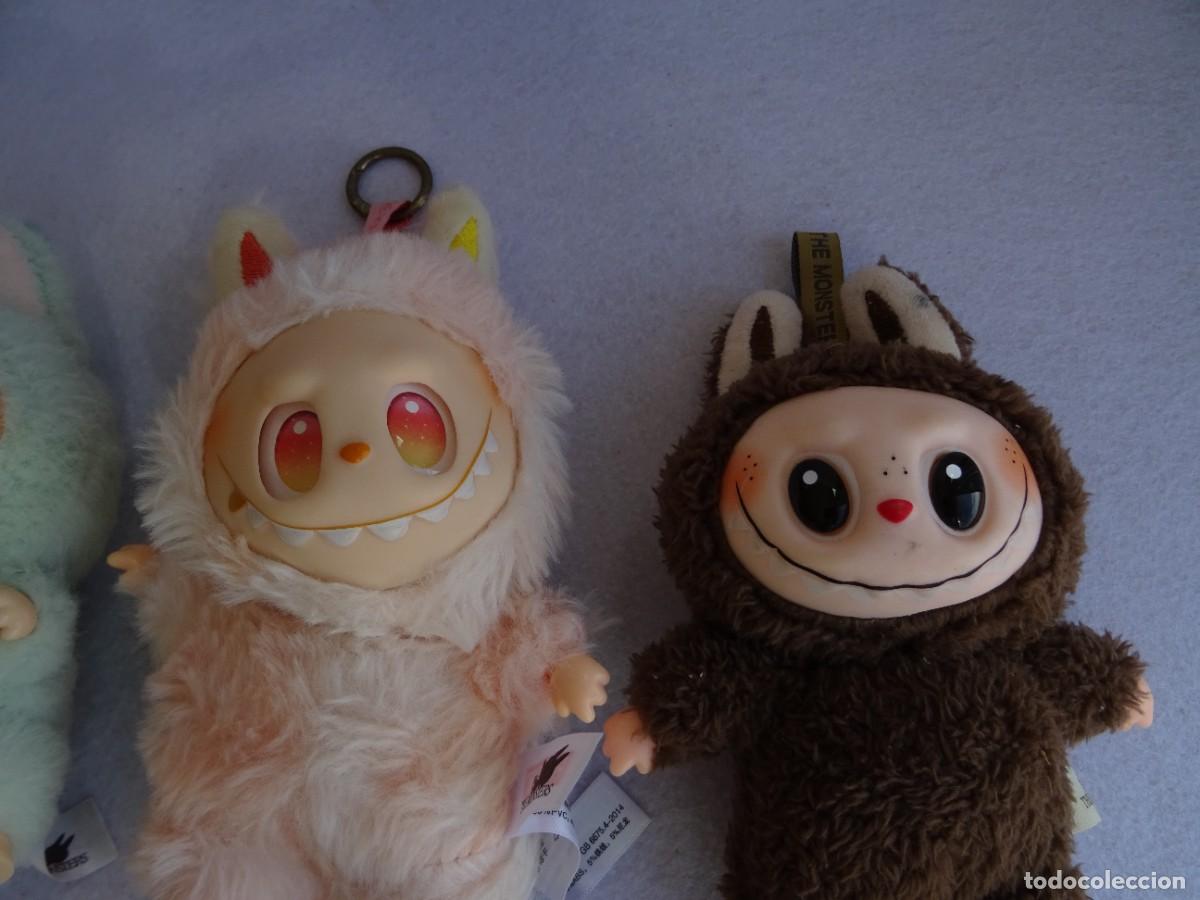 Mu&ntilde;ecas espa&ntilde;olas modernas: LOTE DE 4 MONSTRUITOS LABUBUS - Foto 2