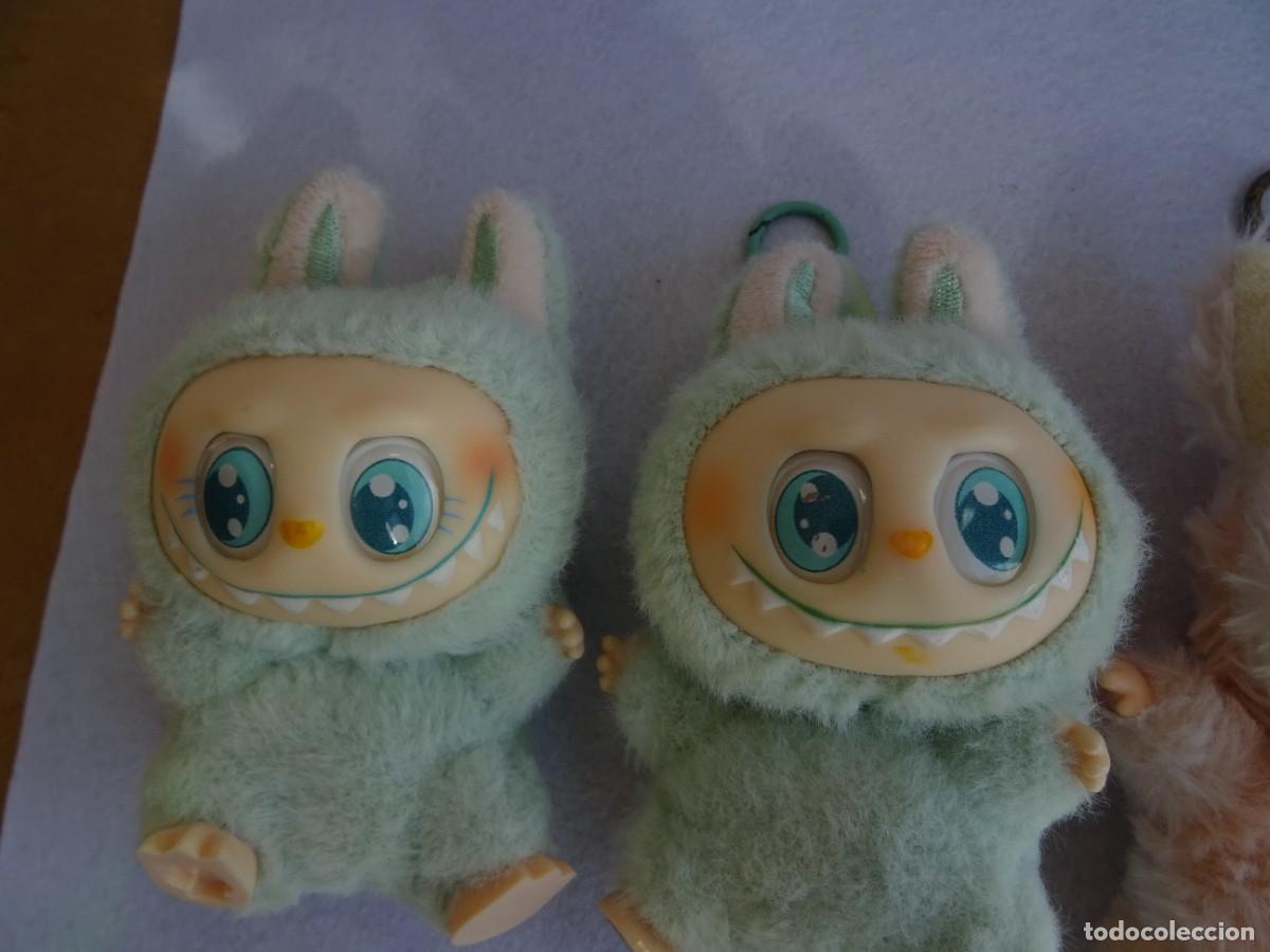Mu&ntilde;ecas espa&ntilde;olas modernas: LOTE DE 4 MONSTRUITOS LABUBUS - Foto 3