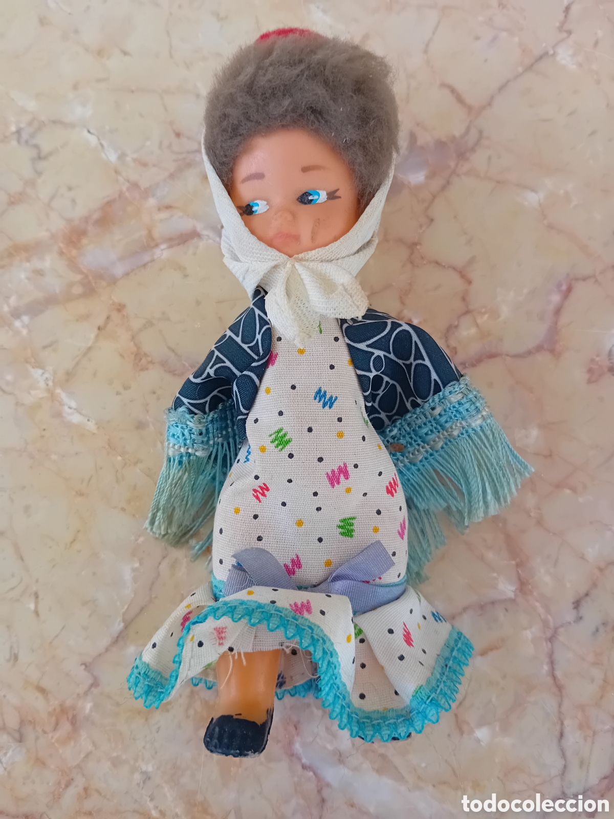 Mu&ntilde;ecas espa&ntilde;olas modernas: interesante mu&ntilde;eca gitana vieja - Foto 1