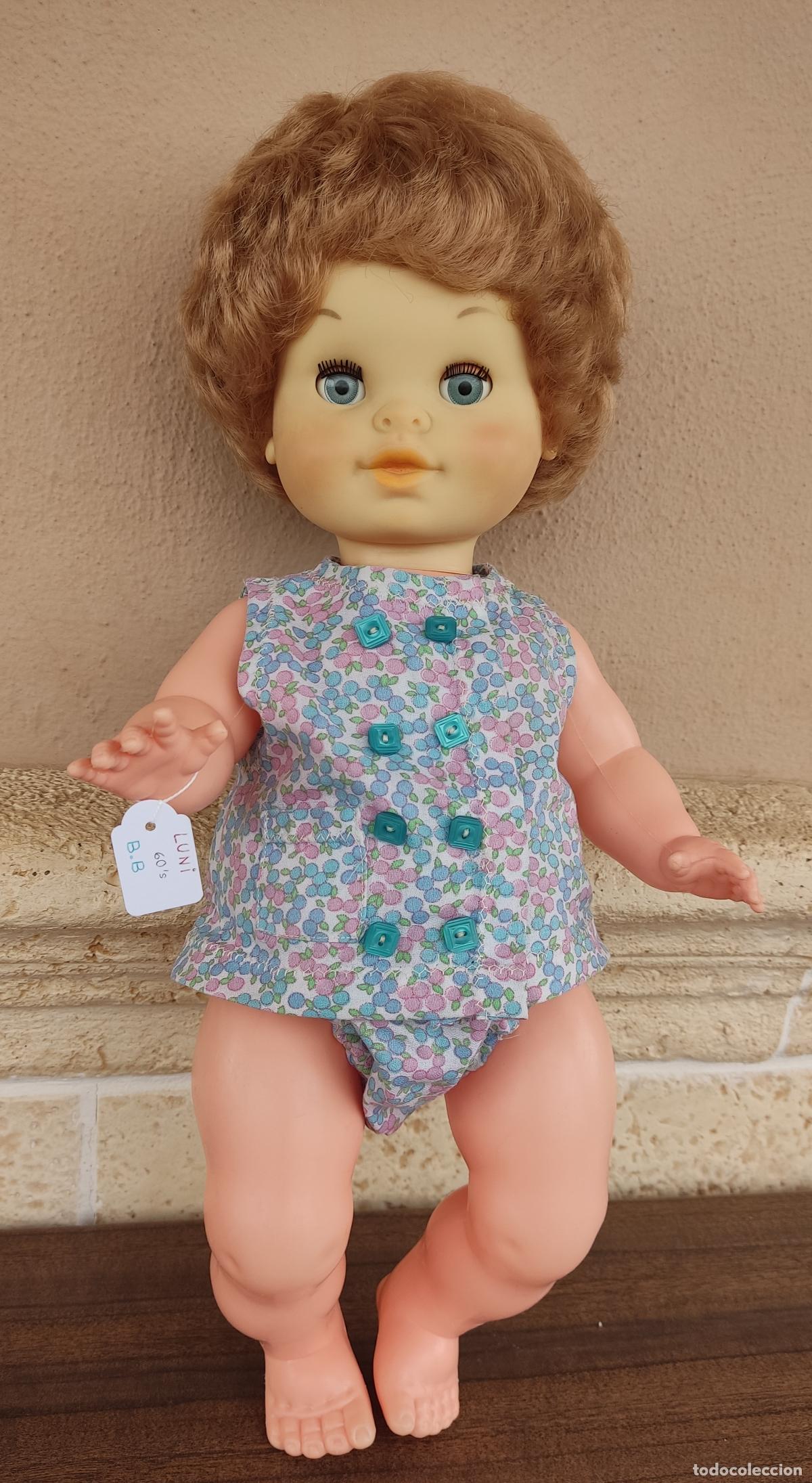 Mu&ntilde;ecas espa&ntilde;olas modernas: Mu&ntilde;eca Luni de b.b. A&ntilde;os 60 - Foto 1