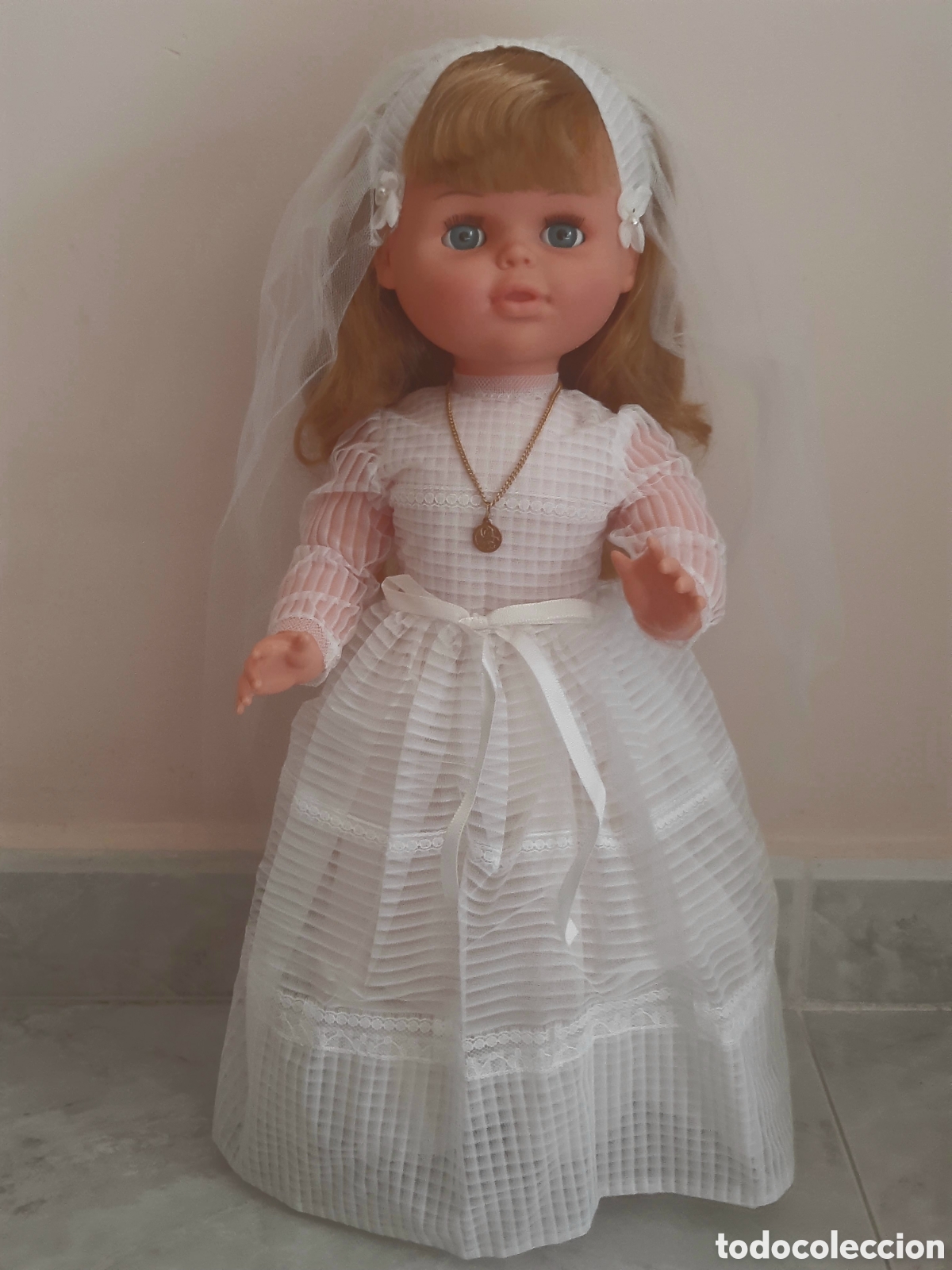 Mu&ntilde;ecas espa&ntilde;olas modernas: Mu&ntilde;eca comuni&oacute;n o novia Jesmar - Foto 2