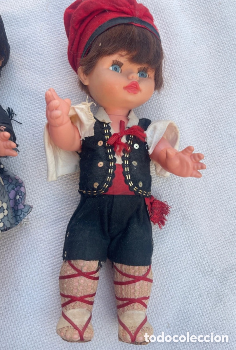 Mu&ntilde;ecas espa&ntilde;olas modernas: Pareja de mu&ntilde;ecos catalanes - Foto 3
