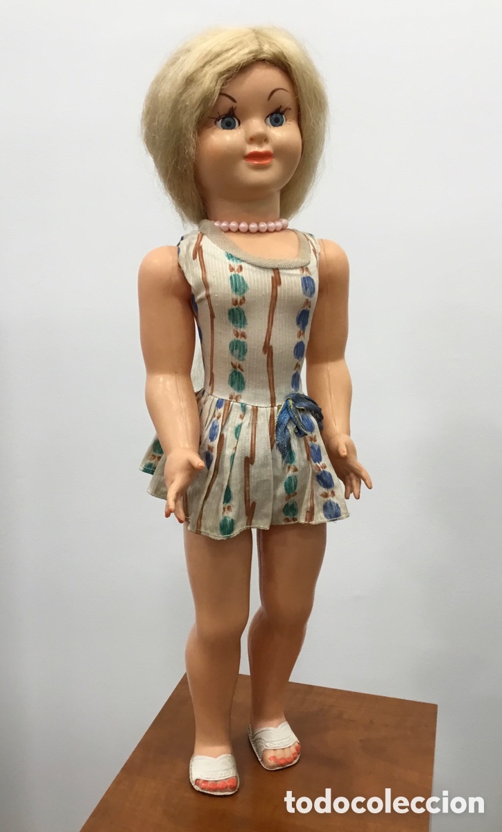 Mu&ntilde;ecas espa&ntilde;olas modernas: Mu&ntilde;eca pl&aacute;stico a&ntilde;os 60 - Foto 2