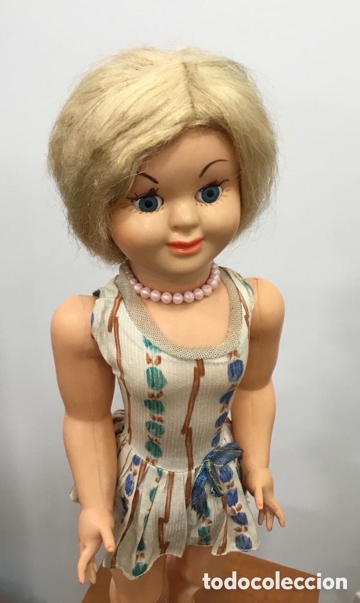 Mu&ntilde;ecas espa&ntilde;olas modernas: Mu&ntilde;eca pl&aacute;stico a&ntilde;os 60 - Foto 4