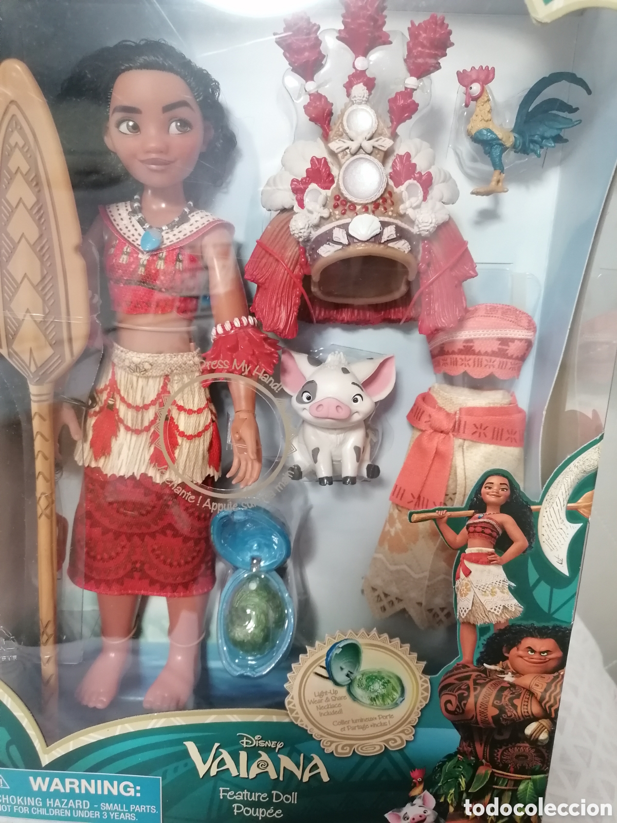 Mu&ntilde;ecas espa&ntilde;olas modernas: Mu&ntilde;eca Vaiana Disney - Foto 3