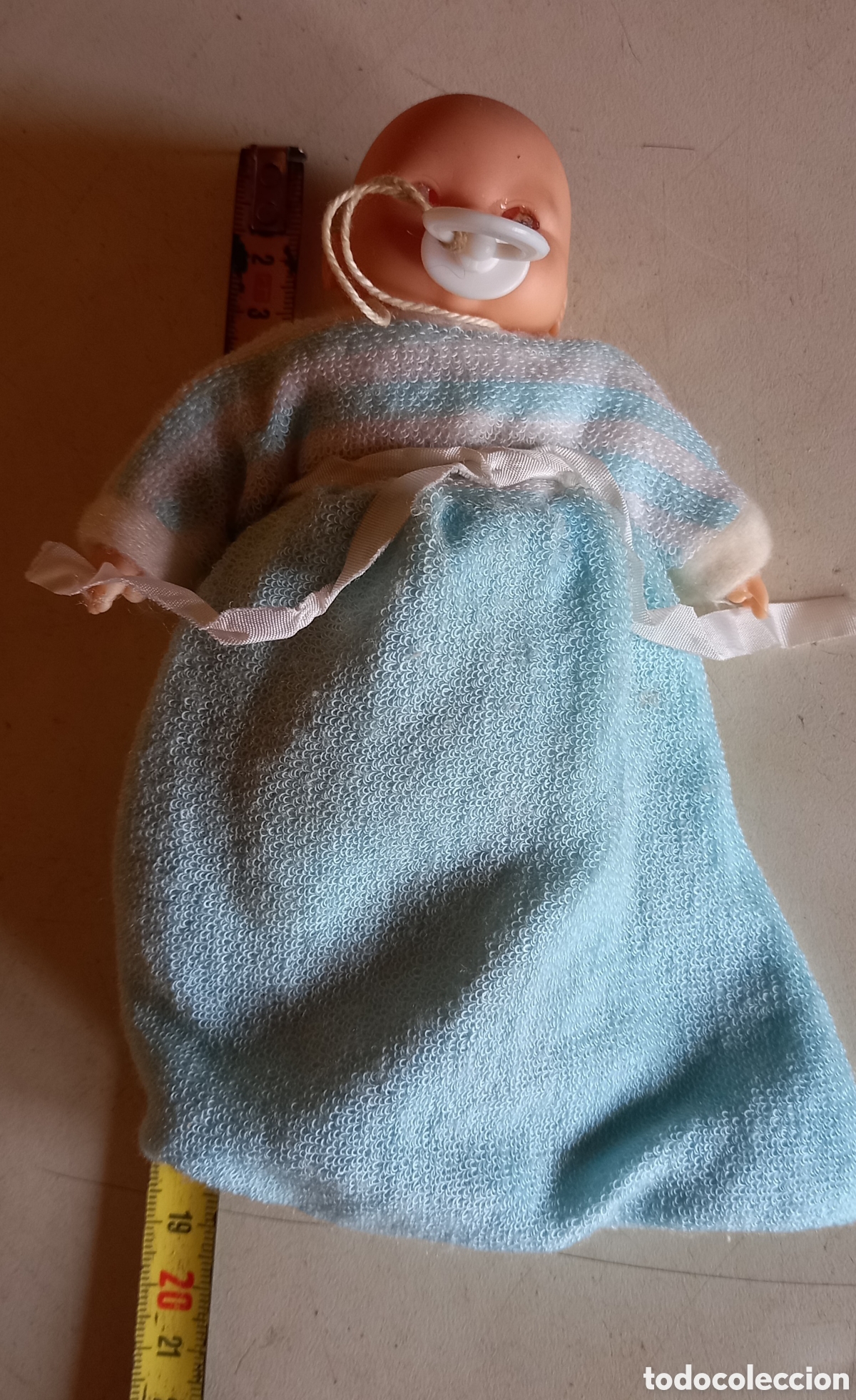 Mu&ntilde;ecas espa&ntilde;olas modernas: MU&Ntilde;ECA MINI BEBE DE BB O bb, ANTIGUA - Foto 2