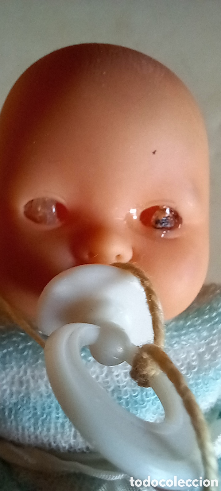 Mu&ntilde;ecas espa&ntilde;olas modernas: MU&Ntilde;ECA MINI BEBE DE BB O bb, ANTIGUA - Foto 4